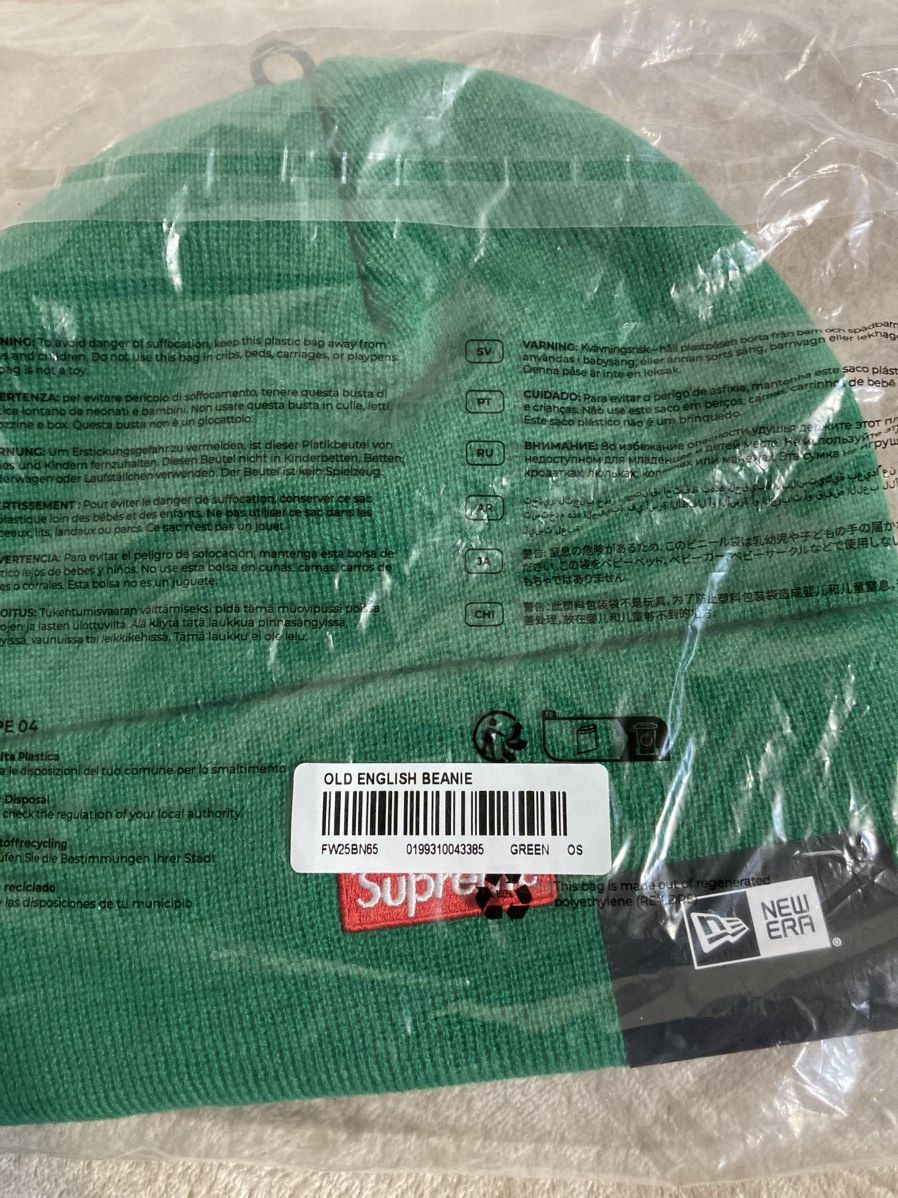 Supreme Supreme Old English Beanie Size ONE SIZE - 3 Thumbnail