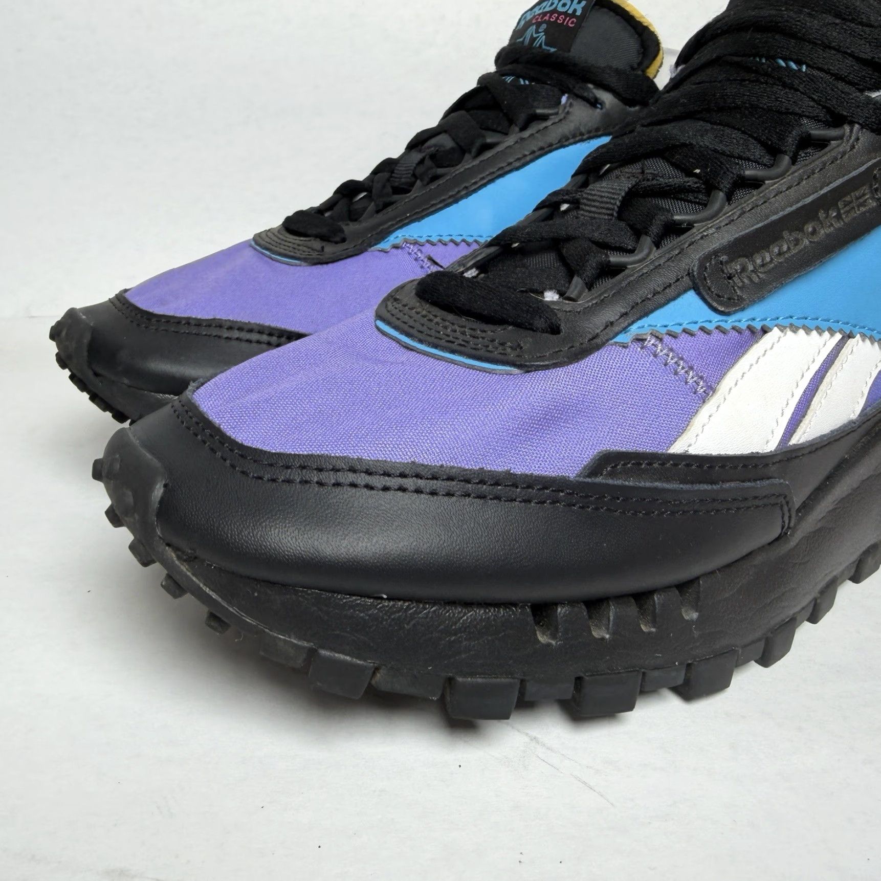 Reebok Reebok Classic Legacy Low Radiant Sneakers Mens Size 6 Aqua Purple Black GV9829 Low Top Lace Up Sneakers Size US 5 / EU 37 - 3 Thumbnail
