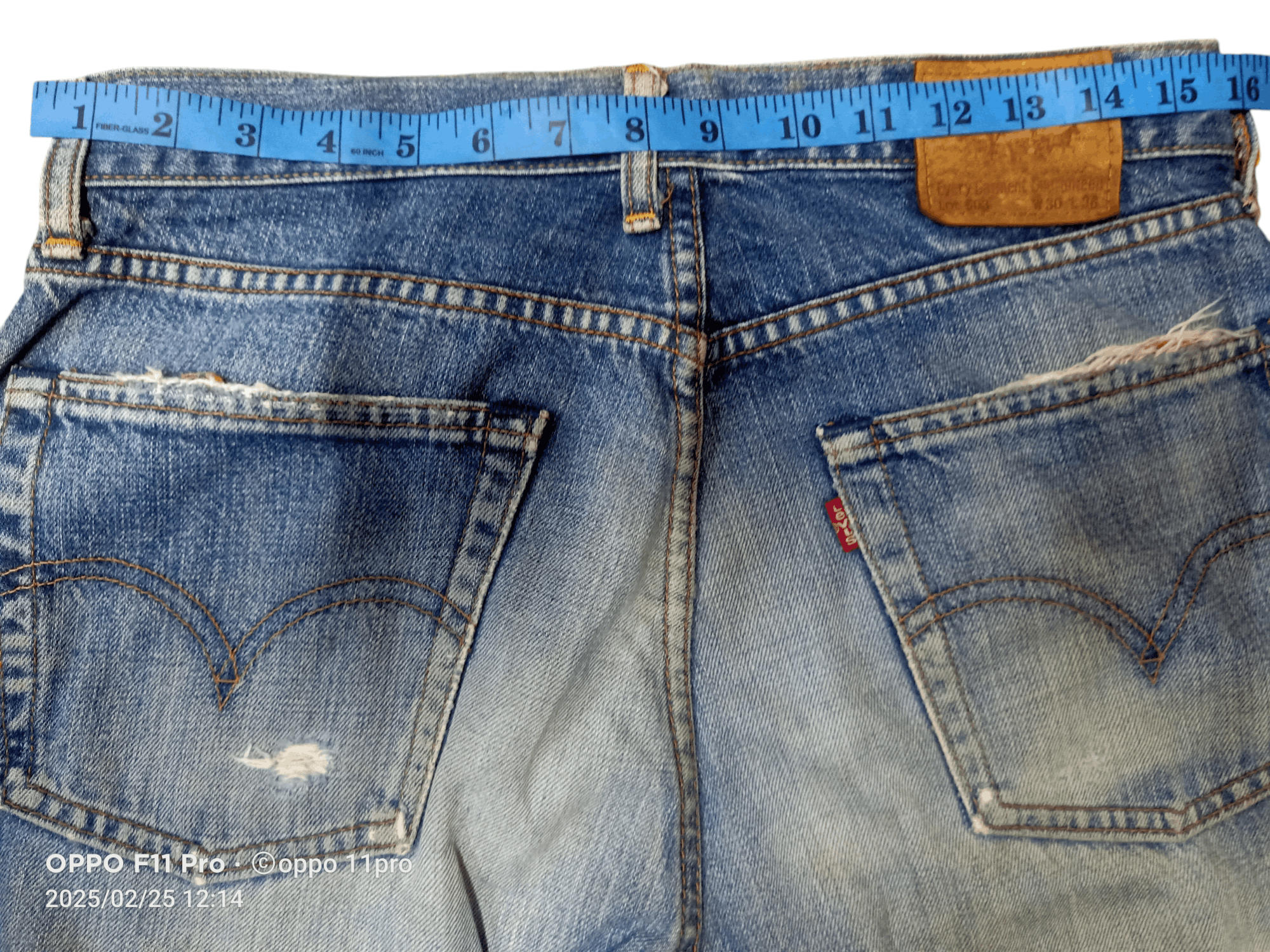 Levi's × Vintage Vintage Levis 503 Redline Flare Denim Size US 30 / EU 46 - 1 Thumbnail