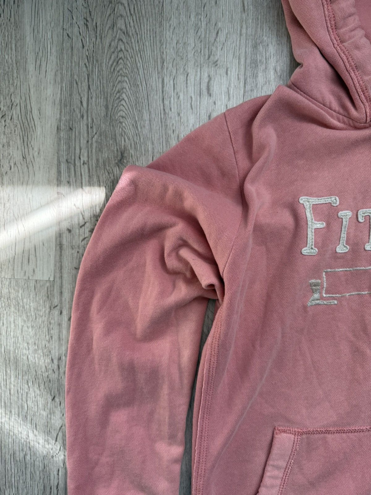 Abercrombie & Fitch Vintage Y2K Abercrombie & Fitch Pink Full Zip Hoodie Size L / US 10 / IT 46 - 4 Thumbnail