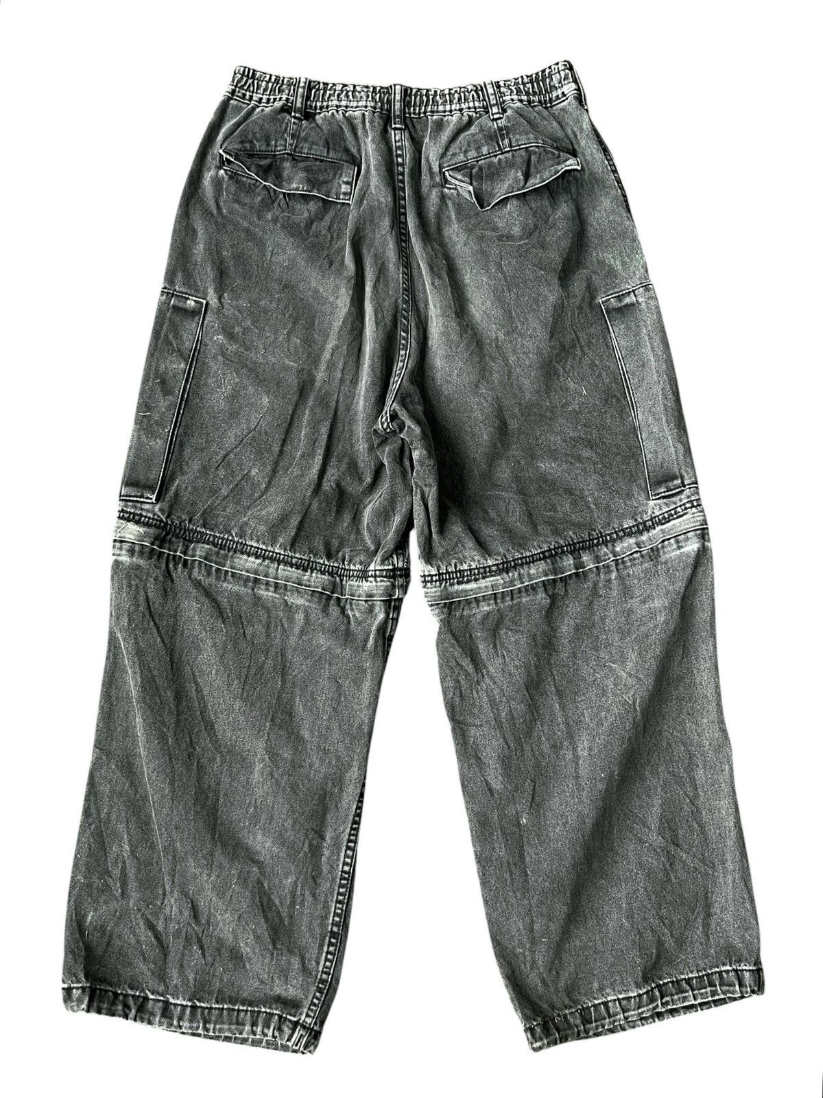Undercover GU x Undercover Kosmik Noise 2Way Zip Baggy Cargo Pants Size US 32 / EU 48 - 5 Thumbnail