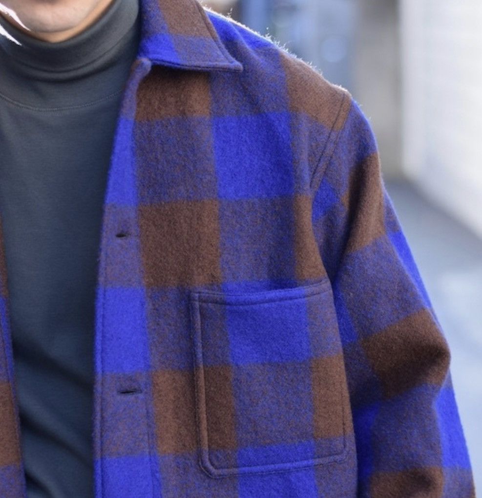 Lemaire RARE GRAIL Lemaire wool patterned Shacket jacket Size US M / EU 48-50 / 2 - 8 Thumbnail