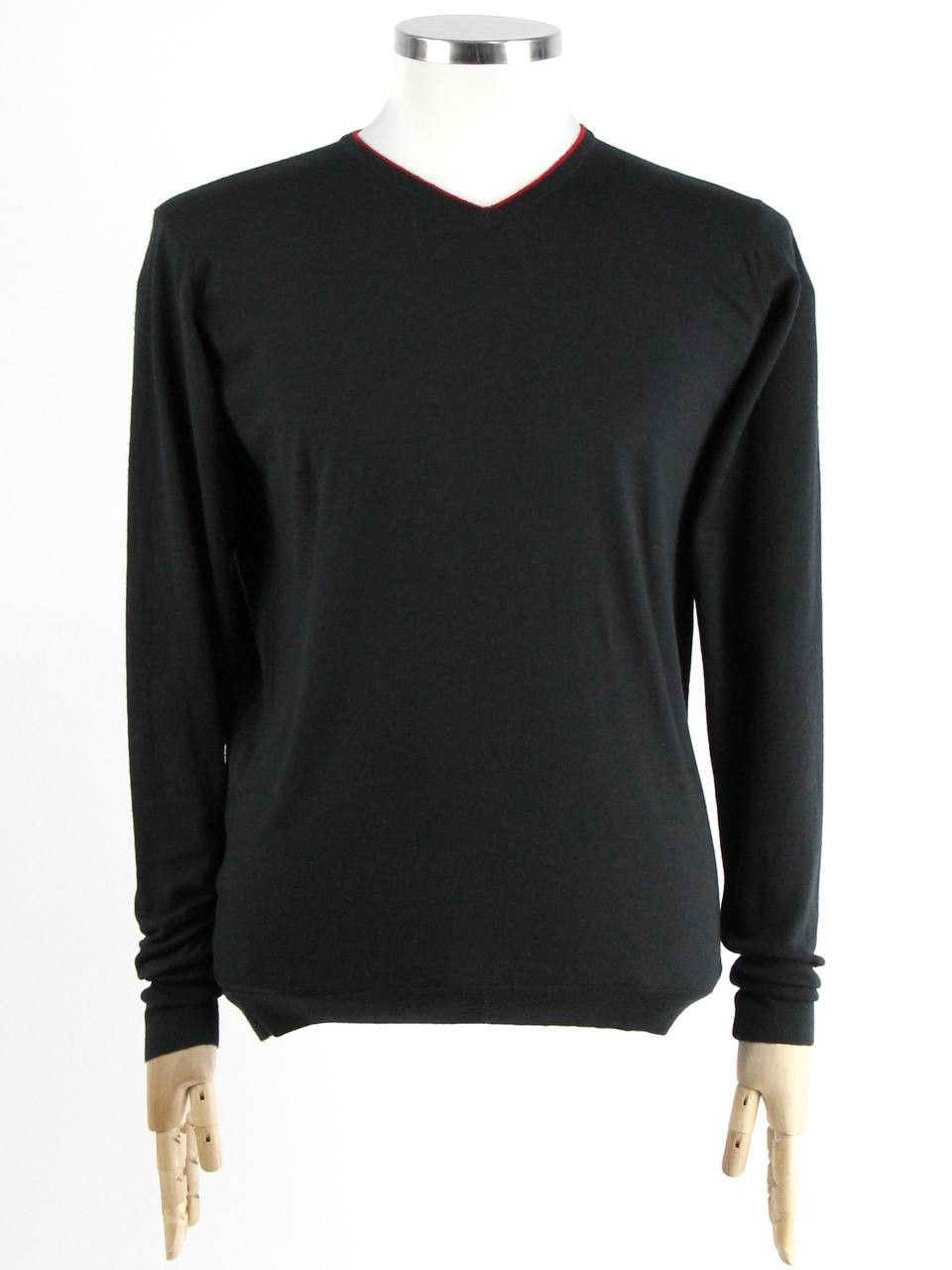 John Smedley JOHN SMEDLEY Woolen black jumper Size US M / EU 48-50 / 2 - 1 Thumbnail