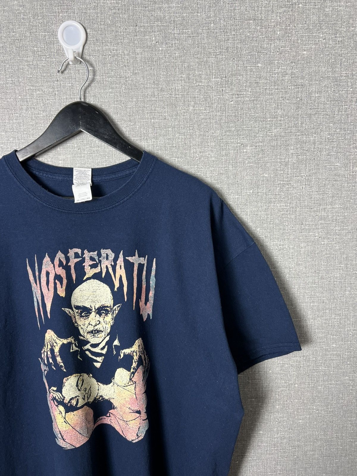 Expert Horror Vintage Nosferatu Dracula Movie Promo Tee Size US XXL / EU 58 / 5 - 4 Thumbnail