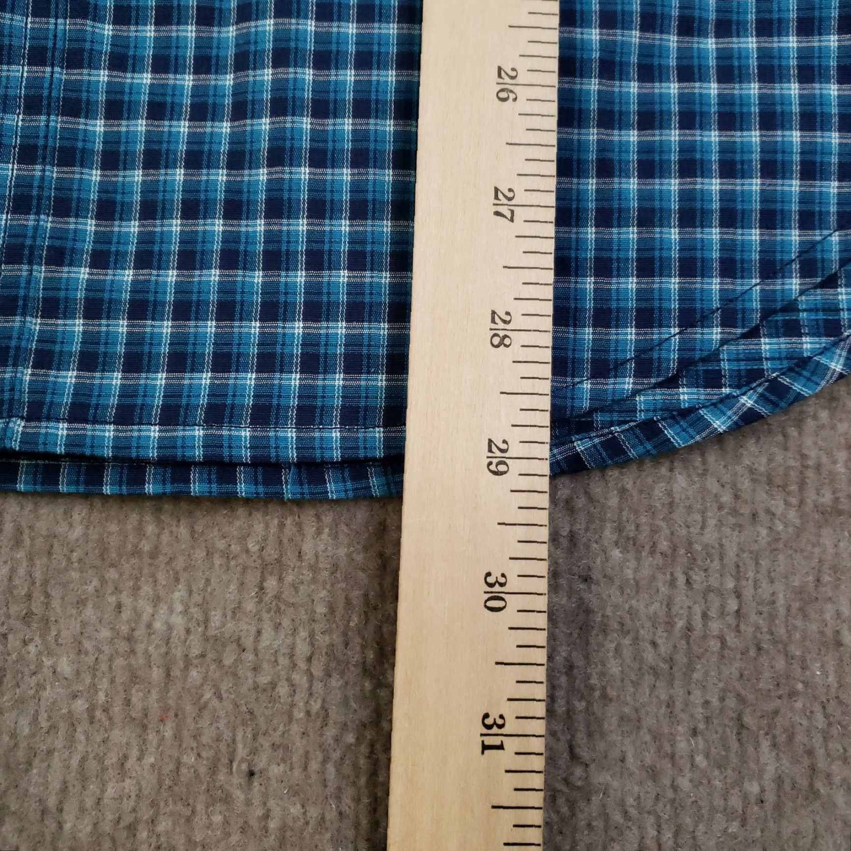 Vintage Coleman Shirt Button-Up Short Sleeve Men Medium Blue Plaid Casual Workwear NHS? Size US M / EU 48-50 / 2 - 4 Thumbnail