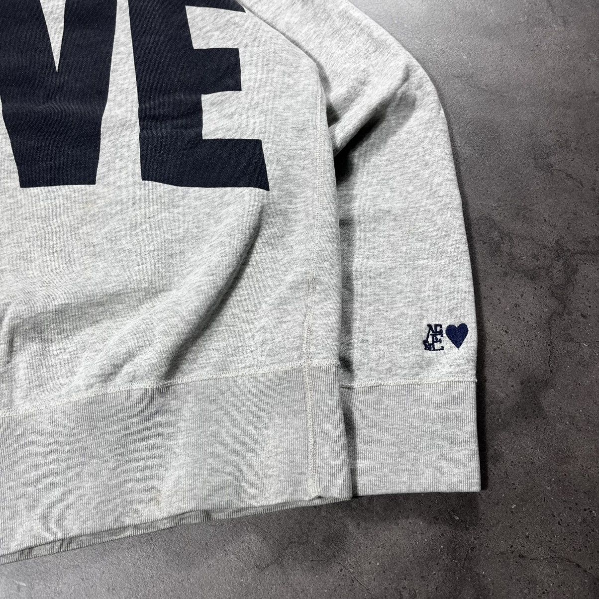 Acne Studios Acne Studios Love College FW12 Big Logo Crewneck Sweatshirt Size US L / EU 52-54 / 3 - 6 Thumbnail