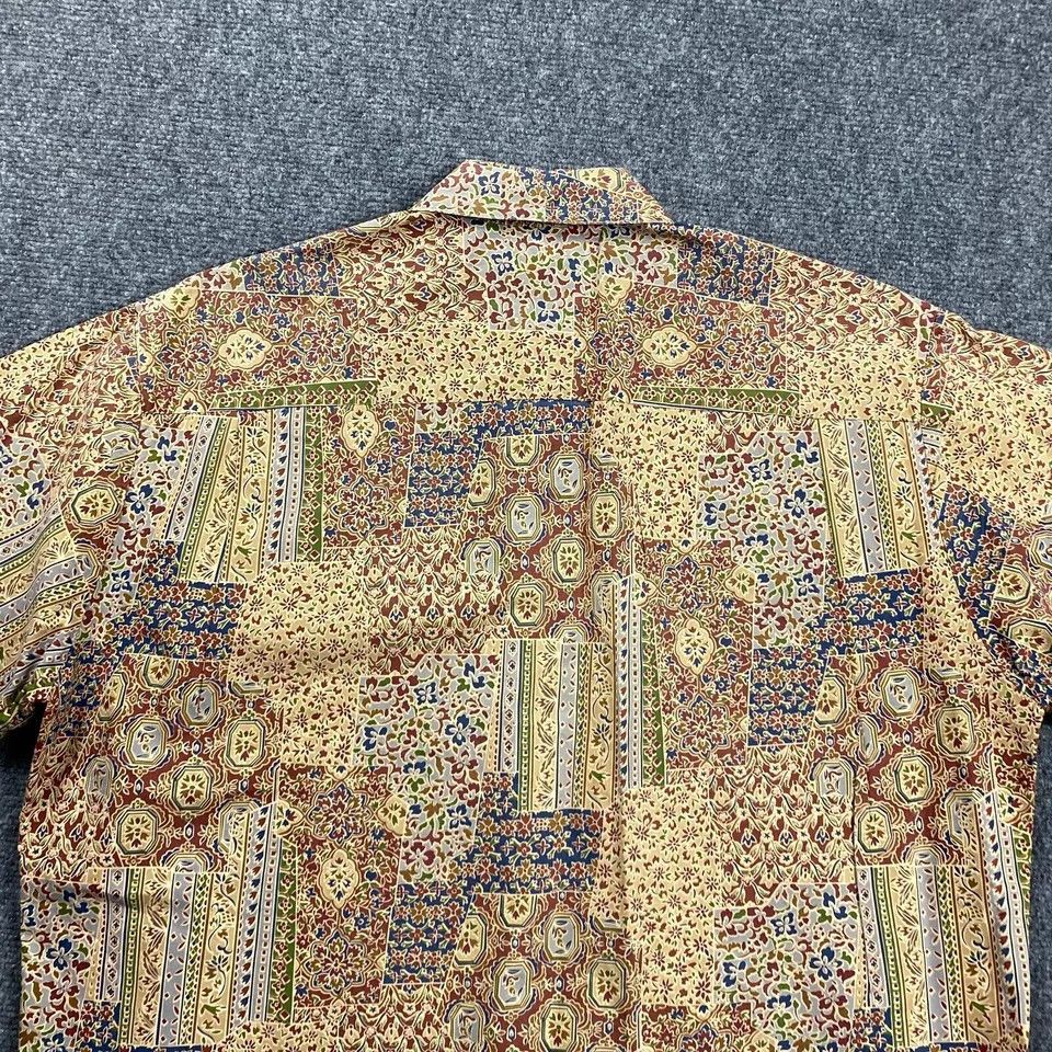 Hilo Hattie × Vintage Hilo Hattie Hawaiian Shirt Mens Large Button Up Cotton Lawn Size US L / EU 52-54 / 3 - 6 Thumbnail