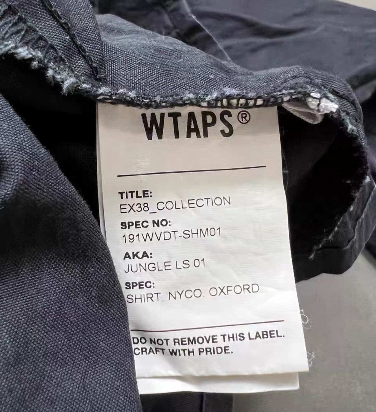Wtaps WTAPS JUNGLE LS 01 Four-Pocket Jacket Shirt J16 Size US S / EU 44-46 / 1 - 6 Thumbnail