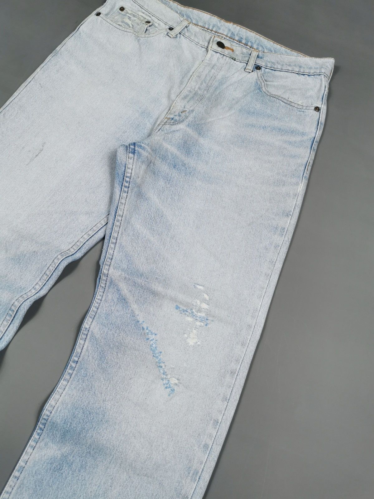 Levi's Light Vintage 90s Levis 518 Jeans Size US 34 / EU 50 - 2 Thumbnail