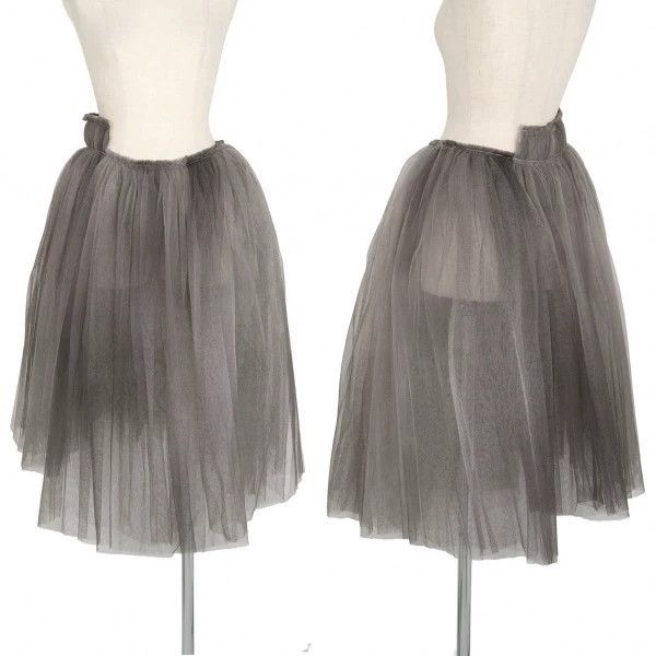 Comme des Garcons COMME des GARCONS Gray Tulle Skirt Size 24" / US 00 / IT 34 - 1 Thumbnail