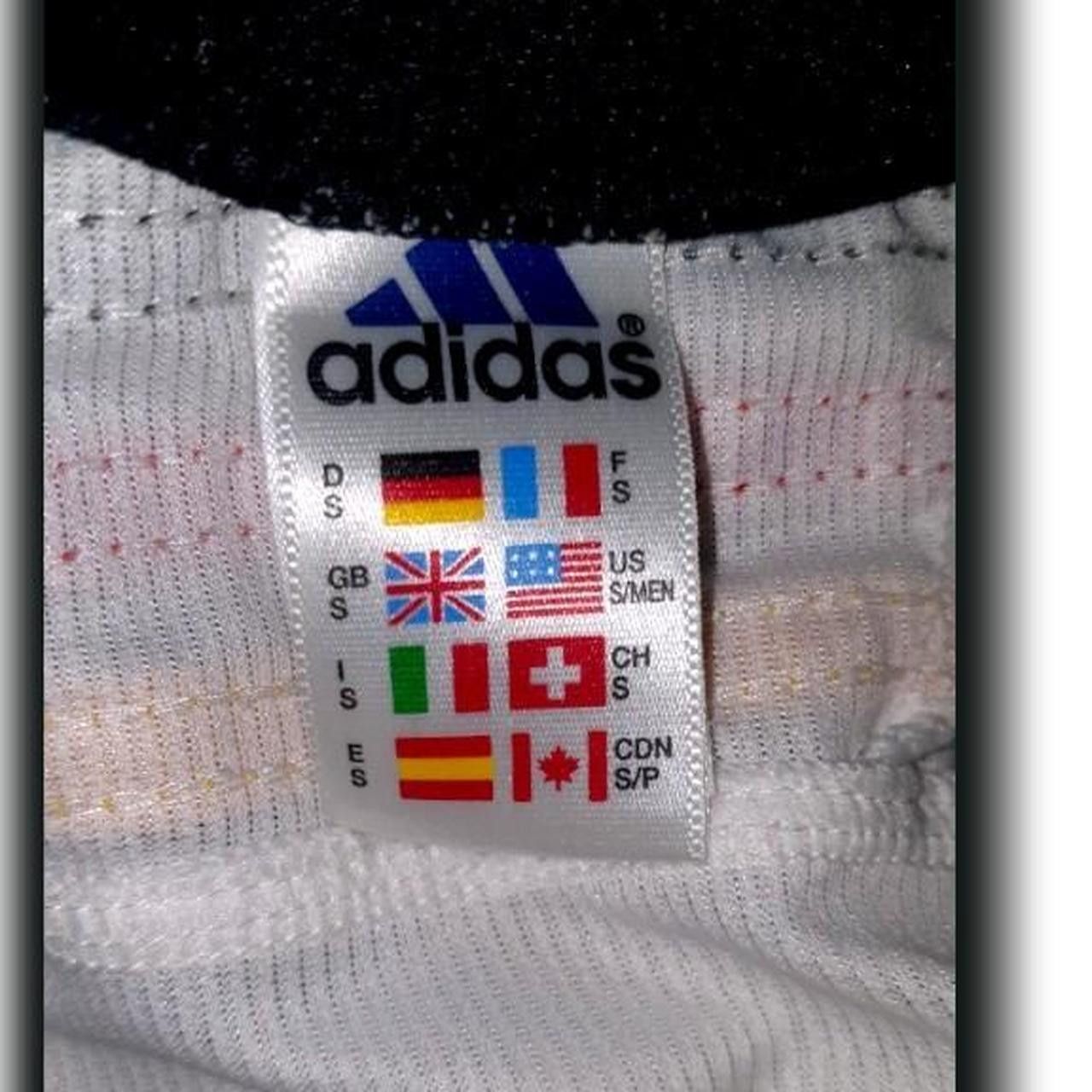 Adidas Germany 1998 1999 Home Shirt Jersey Size US S / EU 44-46 / 1 - 2 Thumbnail