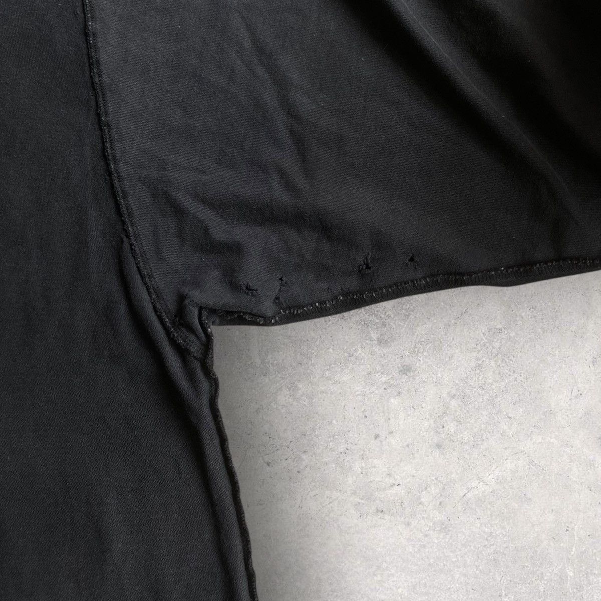 Balenciaga Distressed Logo Inside Out L/S