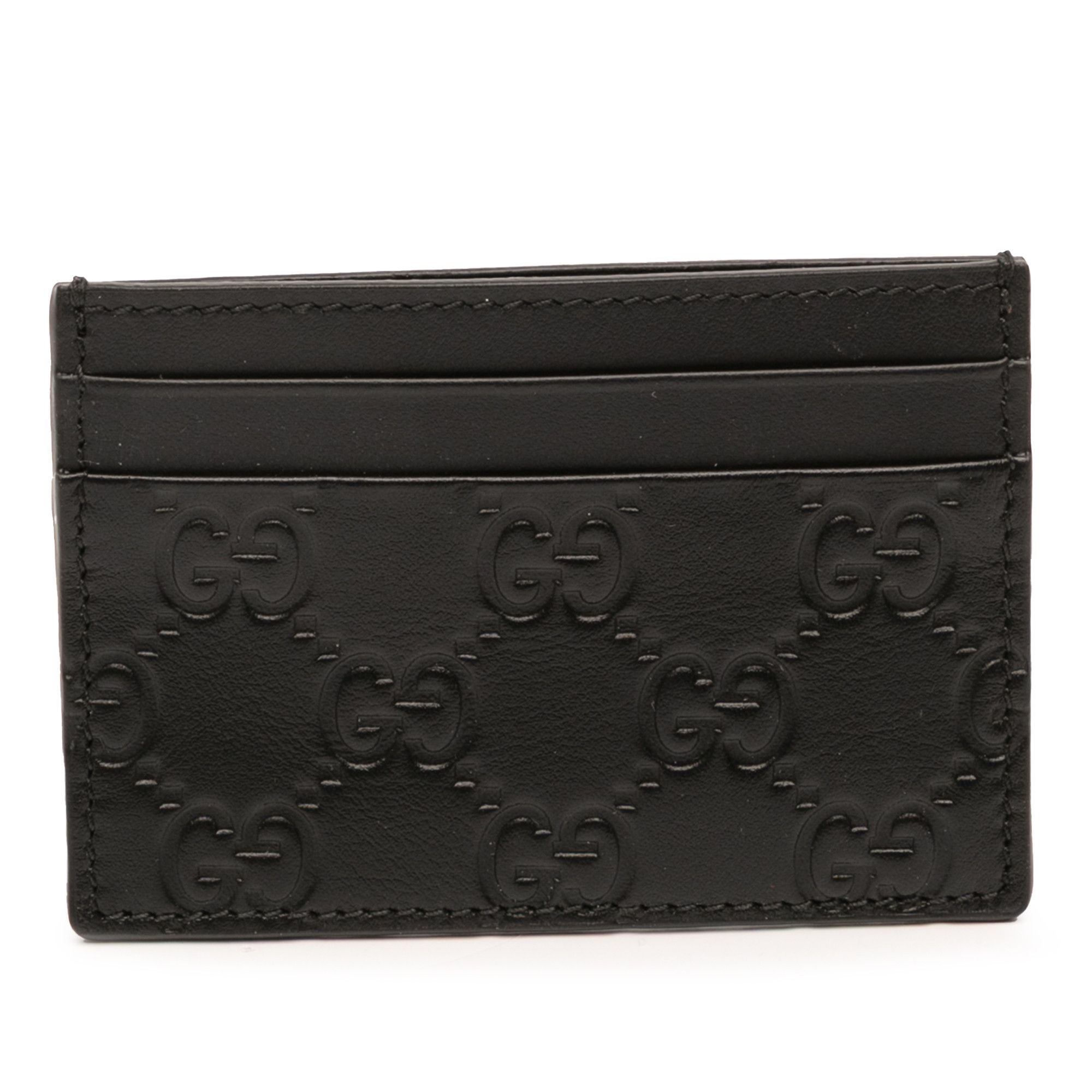 Gucci Gucci Guccissima Card Holder Size ONE SIZE - 1 Thumbnail