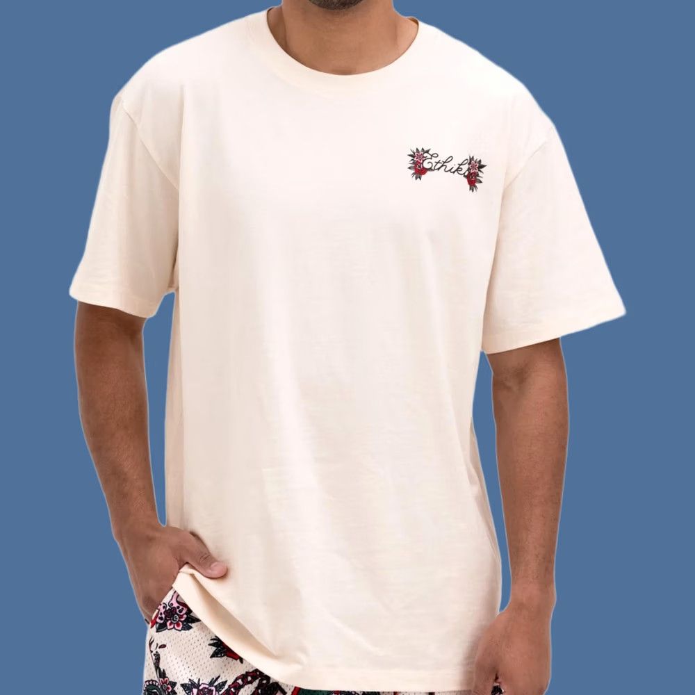 Vintage Ethika Bound By Love Mens Shirt XL Cream Size US XL / EU 56 / 4 - 1 Thumbnail