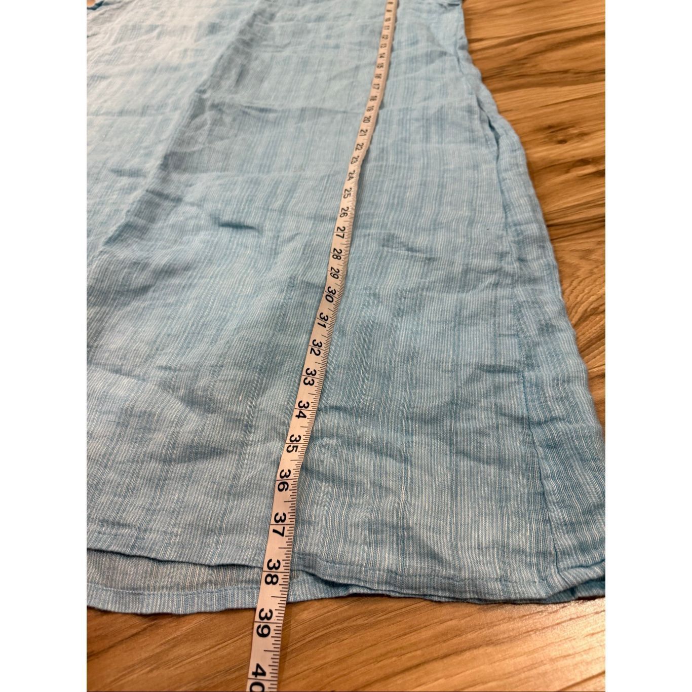 FLAX Flax NWOT linen dress pockets short sleeve crew neck size me Size M / US 6-8 / IT 42-44 - 9 Thumbnail