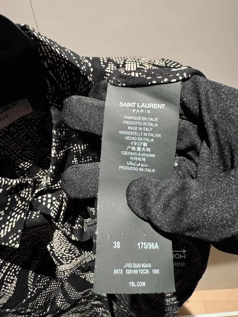 Saint Laurent Paris Saint Laurent Paris Hawaiian Pineapple Tree Shirt Size XS / US 0-2 / IT 36-38 - 6 Thumbnail