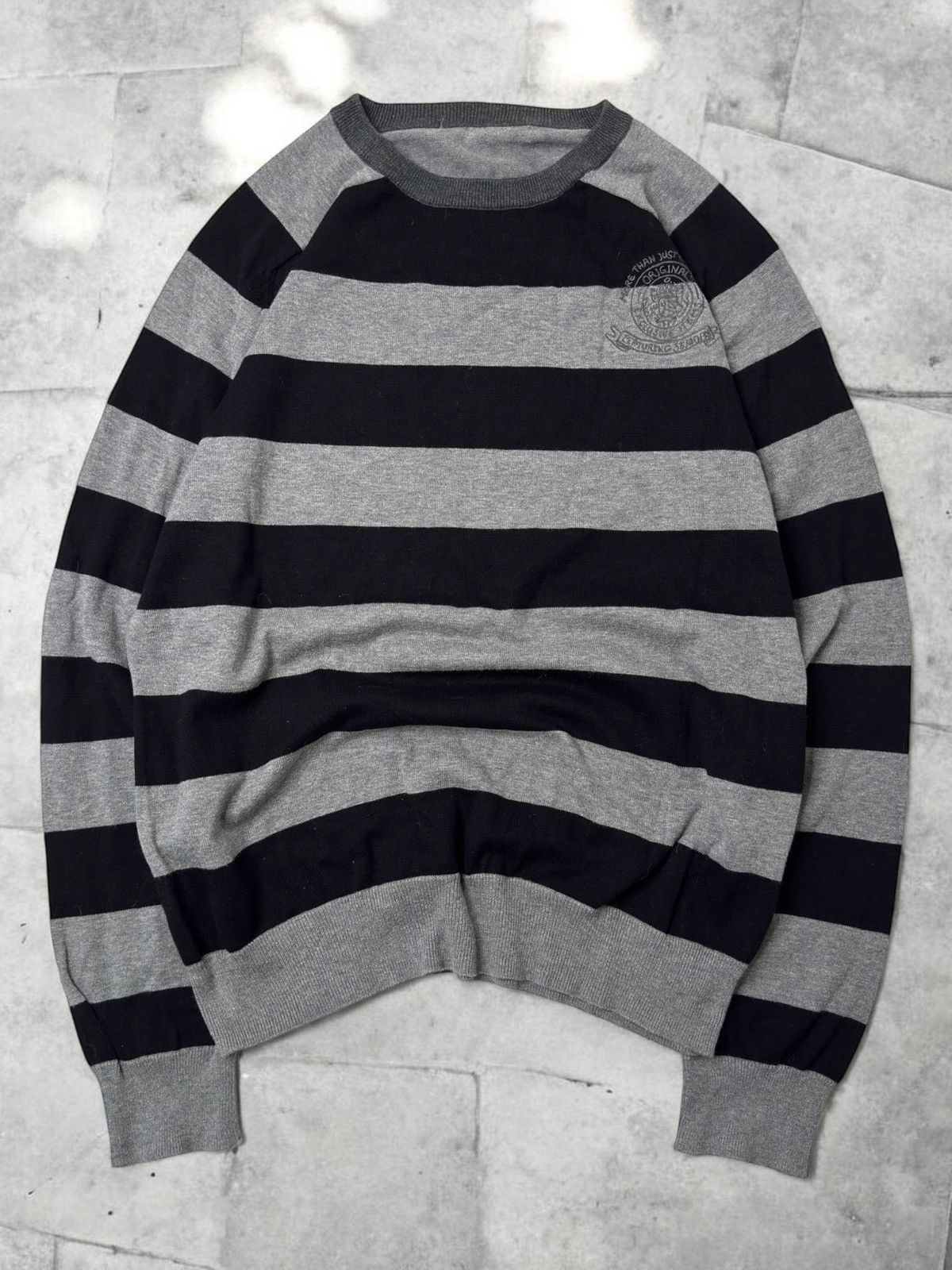 Vintage Vintage avant garde striped knit sweater if6was9 lgb 00s sk8 Size US S / EU 44-46 / 1 - 1 Thumbnail