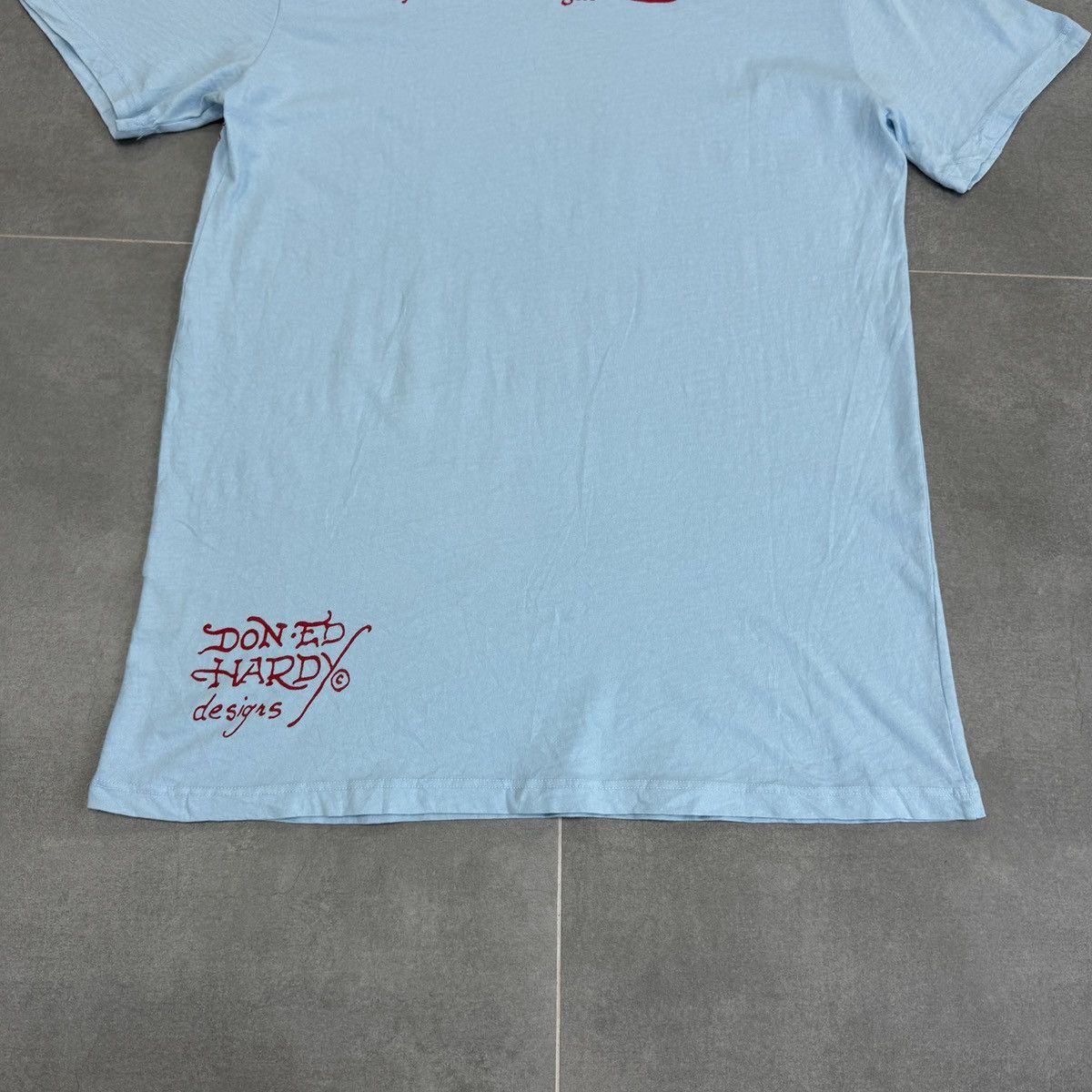 Ed Hardy Ed Hardy by Christian Audigier Tattoo Joker Y2K Men T-Shirt Size US M / EU 48-50 / 2 - 16 Thumbnail