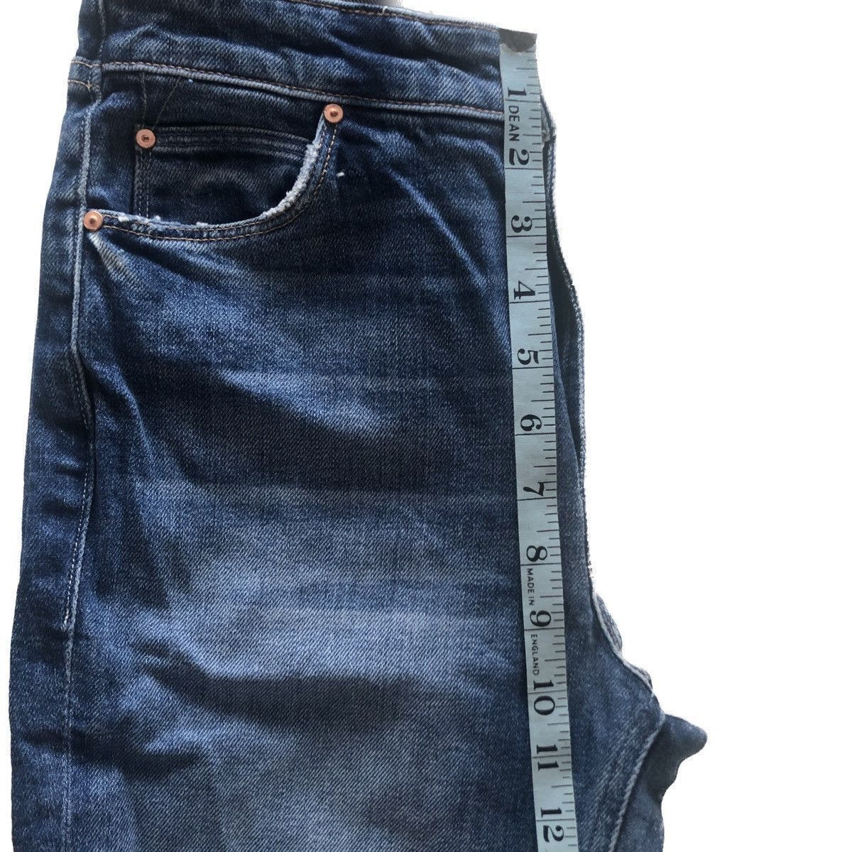 MOTHER Mother Grunge Step Waist Destroy The Dazzler Shift Jean 27 Size 27" / US 4 / IT 40 - 15 Thumbnail