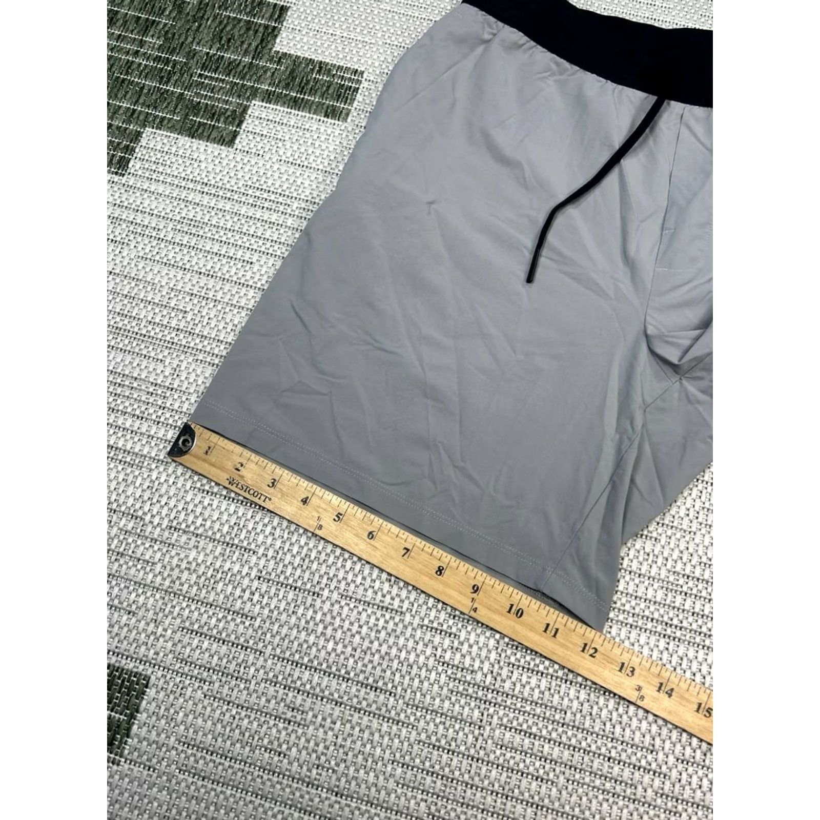 Vintage VRST Shorts Mens Medium Gray Drawstring Linerless Athletic * Size US 31 - 4 Thumbnail