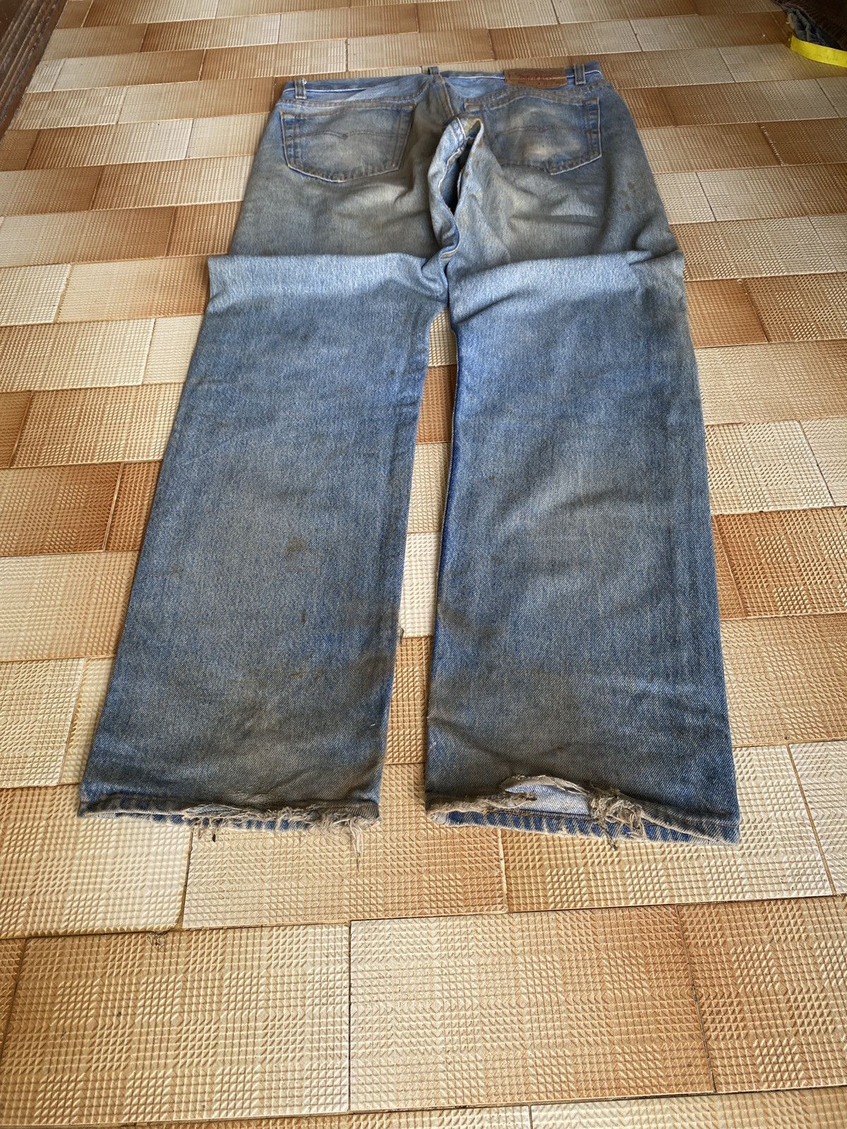 Levi's Vintage Clothing × Vintage Vintage Levi’s 501 made in usa denim Size US 33 - 3 Thumbnail