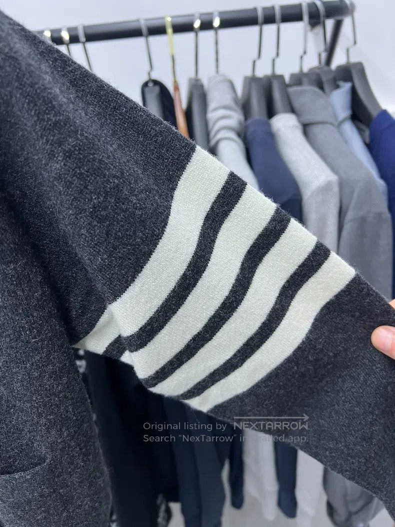 Thom Browne Thom Browne Cashmere cardigan Size US M / EU 48-50 / 2 - 3 Thumbnail