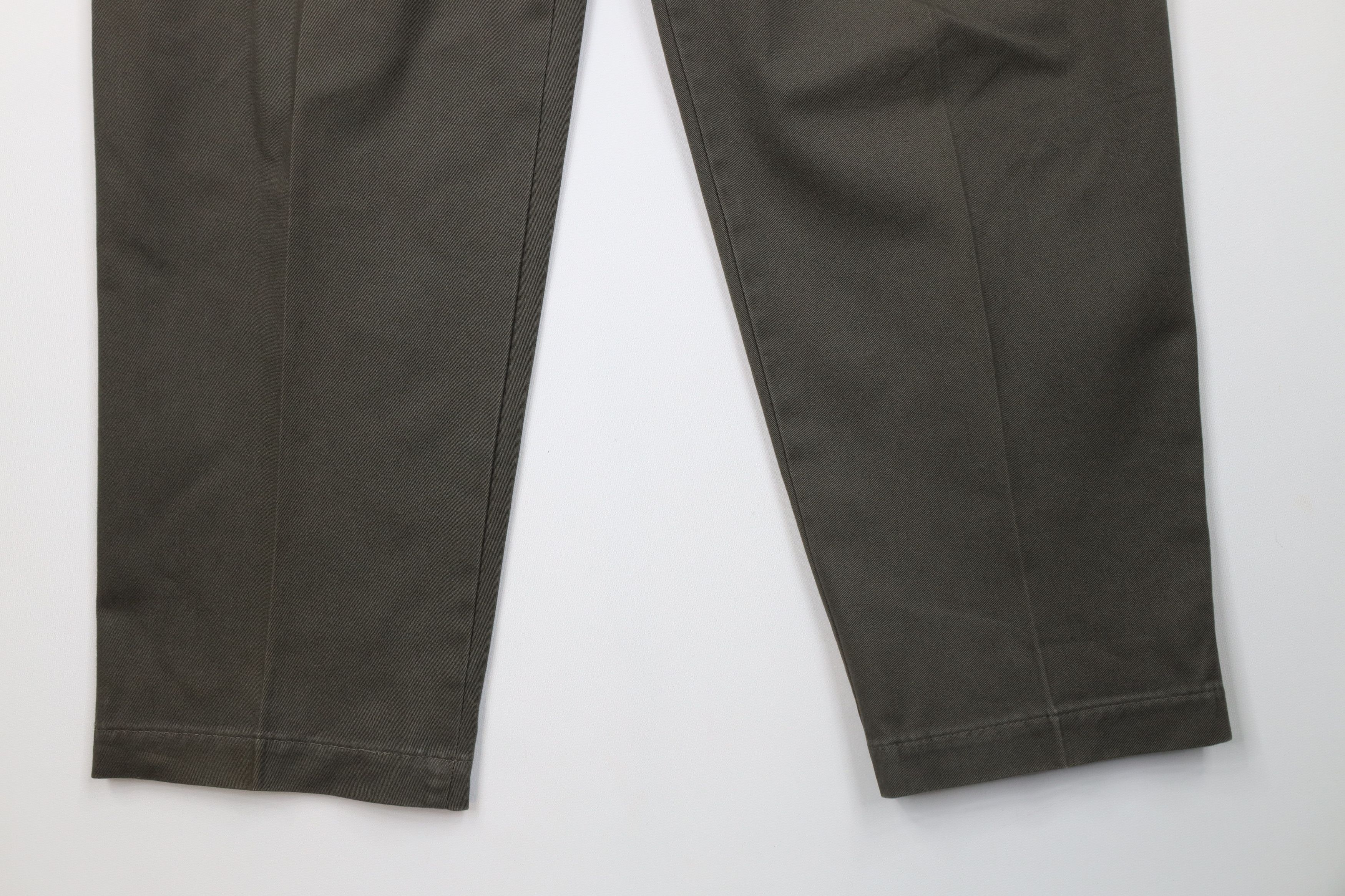 Dockers Vintage 90s Dockers Straight Leg Chino Pants Green USA Size US 34 / EU 50 - 4 Thumbnail