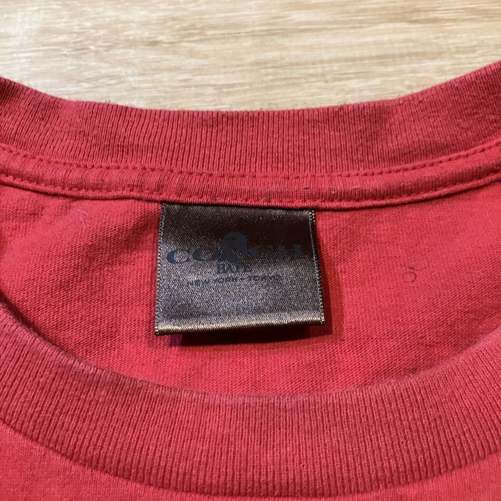 Bape Bape X Coach Collaboration Red Rexy Crewneck T Shirt Large Size US L / EU 52-54 / 3 - 7 Thumbnail