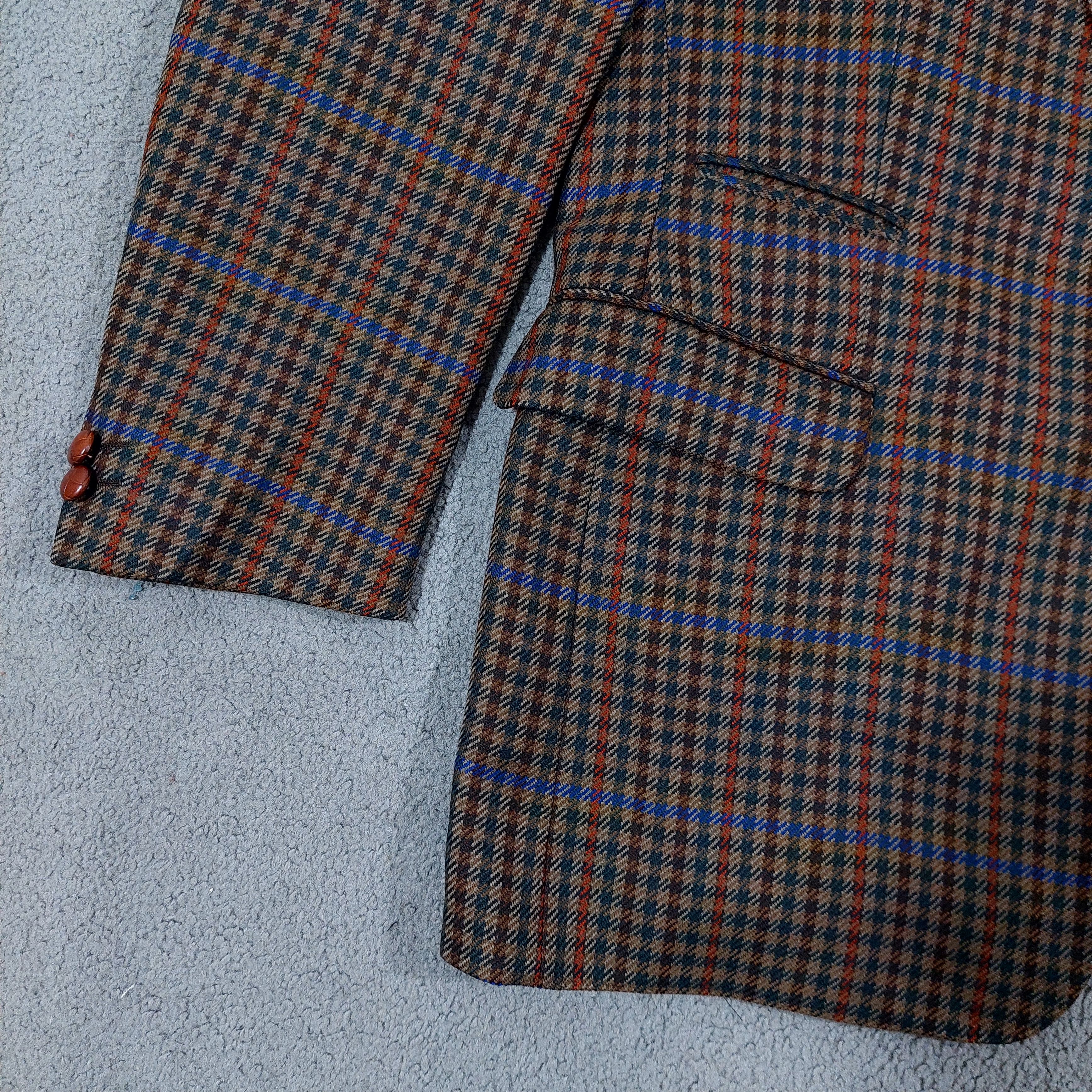 vintage wool Burberry Blazer made in west Germany