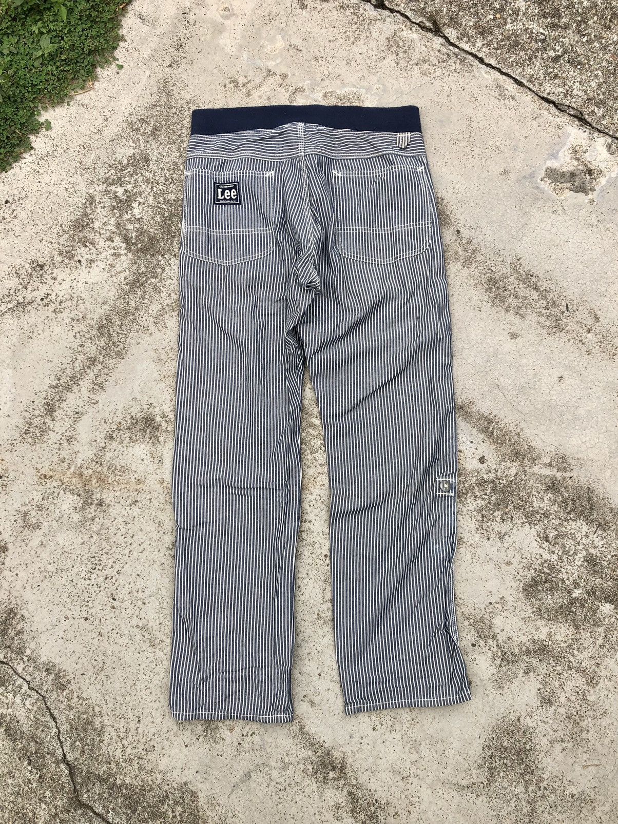Lee STRIPED⚡️⚡️LEE EASY PANT HICKORY STRIPE PANT Size US 33 - 6 Thumbnail