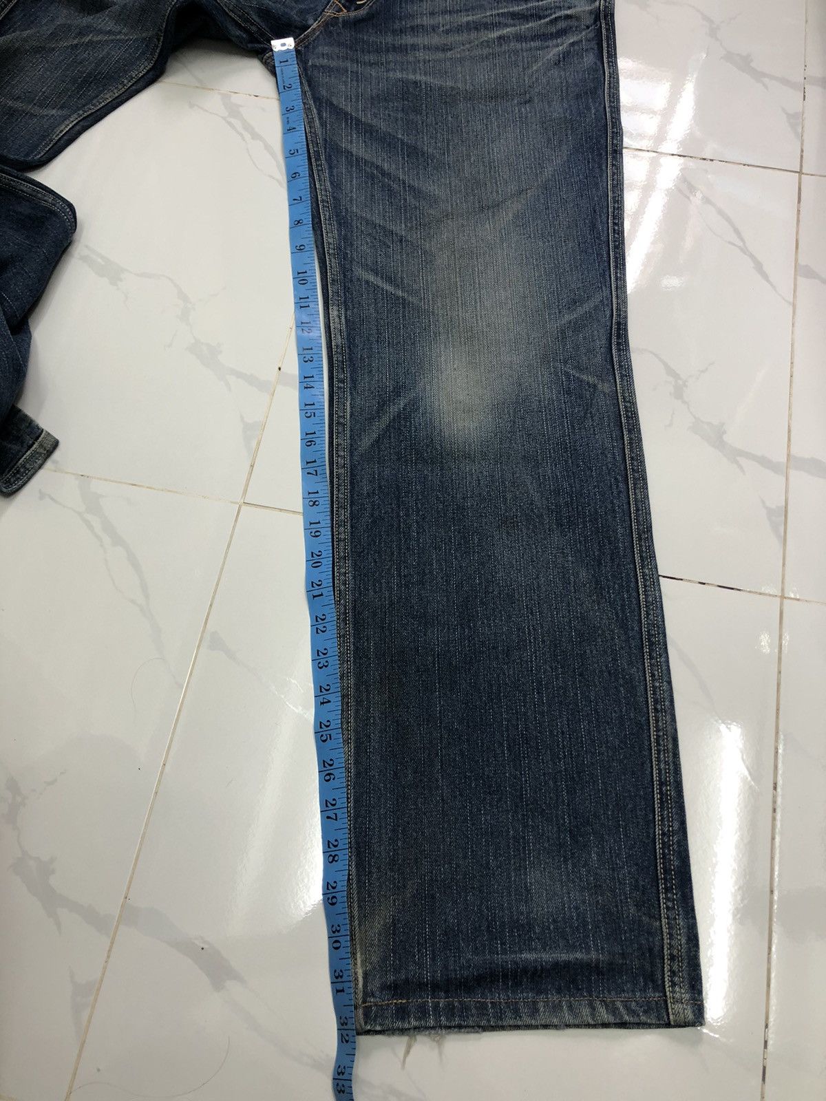 If Six Was Nine × Levi's × Levi's Vintage Clothing 🔥VINTAGE LEVIS 702 BAGGY DISTRESSED DENIM JEANS Size US 34 / EU 50 - 16 Thumbnail