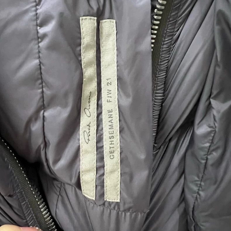 Rick Owens Rick Owens Down jacket with neck-2506 Size US XL / EU 56 / 4 - 4 Thumbnail