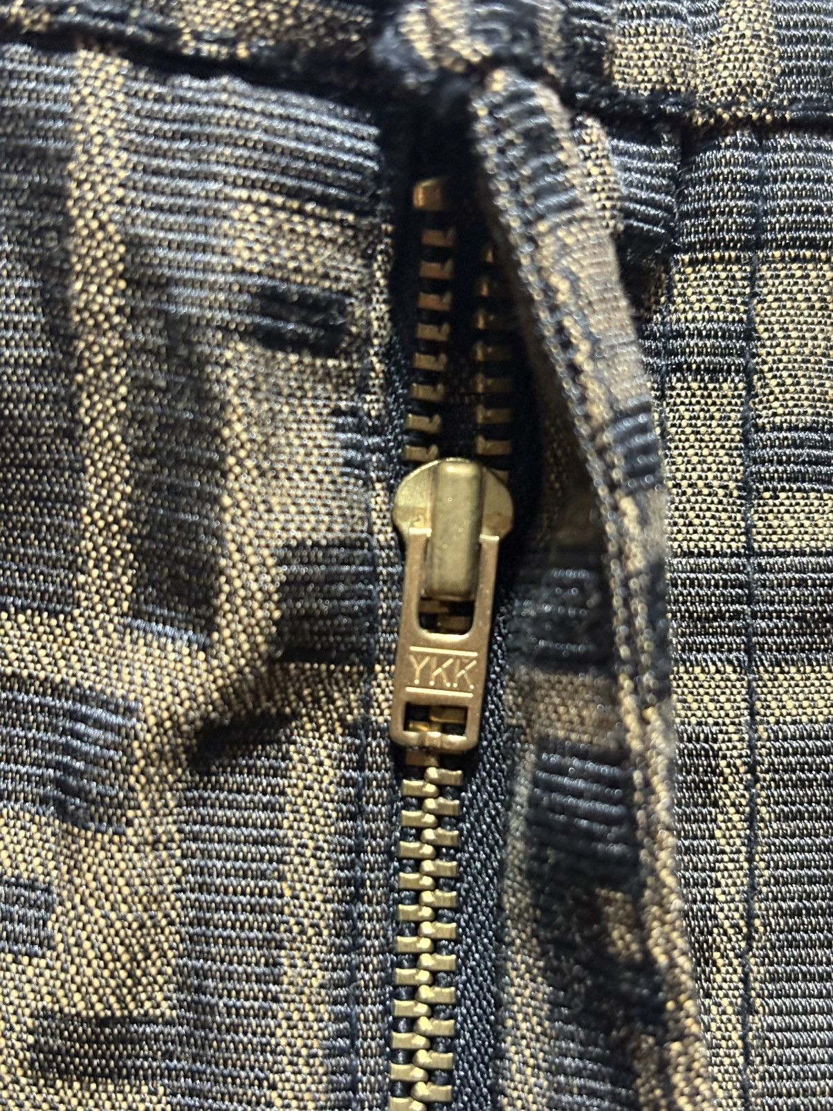 Fendi FENDI 1990-2000s ZUCCA MONOGRAM SKIRT Size 22" - 6 Thumbnail