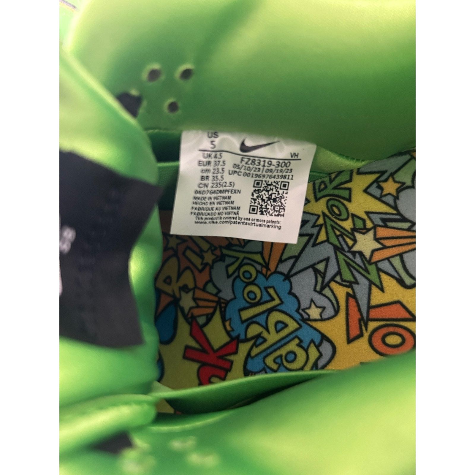 Nike NIKE SB DUNK LOW 'THE POWERPUFF GIRLS BUTTERCUP' SIZE 5 NEW Size US 5 / EU 37 - 4 Thumbnail