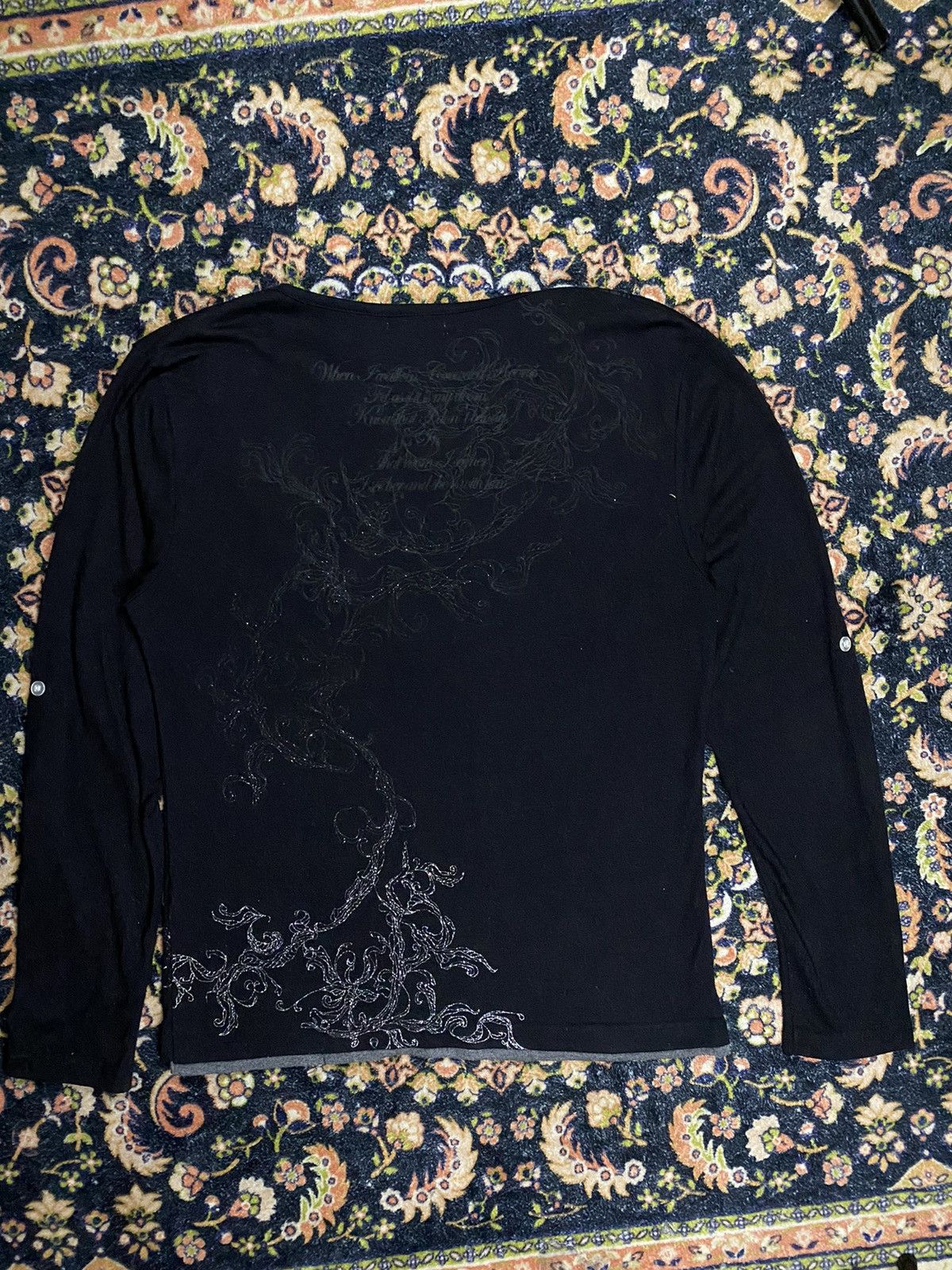 In The Attic × Japanese Brand Growth In The Attic poem double layer longsleeve Size US L / EU 52-54 / 3 - 9 Thumbnail