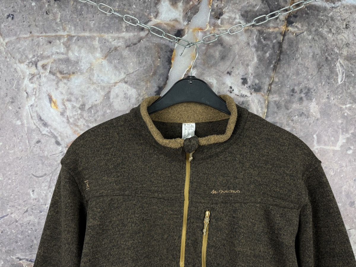 Arc'teryx Quechua Fleece Pullover Sweatshirt Half Zip Brown Outdoor Size US L / EU 52-54 / 3 - 2 Thumbnail