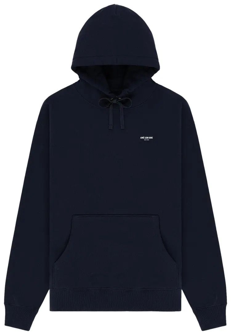 Aime Leon Dore o1mle0126 Micro Logo Hoodie in Navy Blue Size US S / EU 44-46 / 1 - 1 Preview