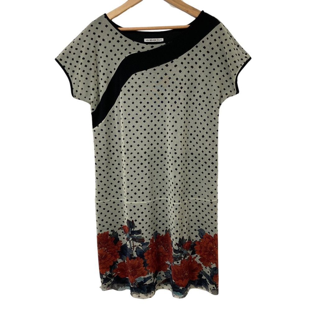 Other Other VIVIENNE TAM Rose Print Power Net Dress Textile Dresses DUTY FREE for USA Size ONE SIZE - 1 Thumbnail