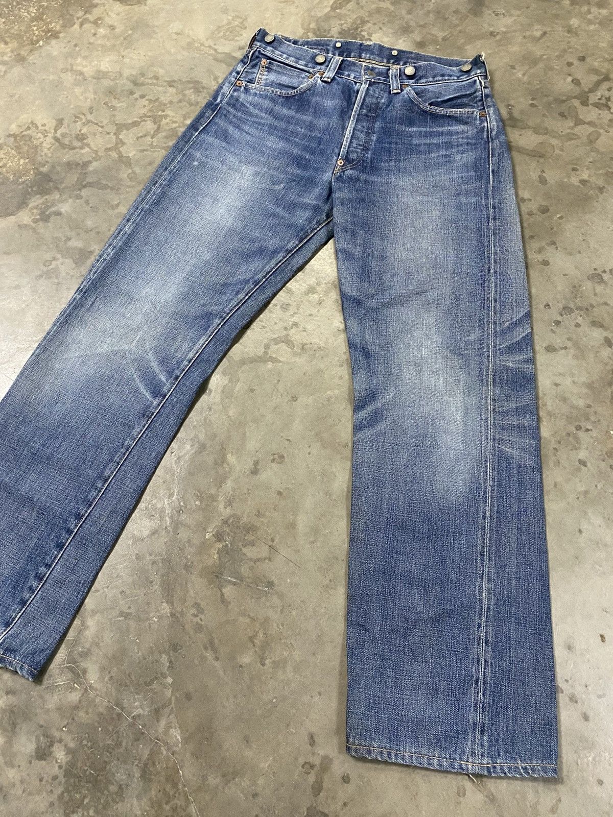 Levi's × Levi's Vintage Clothing × Vintage Vintage Levis 501XX Selvedge Buckle Back @226imn Size US 31 - 10 Thumbnail
