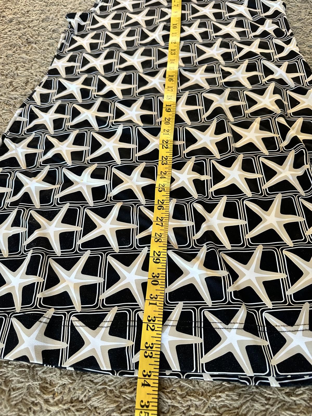 Designer Lilly B. Casual Dress with Starfish Print - Size M Size M / US 6-8 / IT 42-44 - 11 Thumbnail