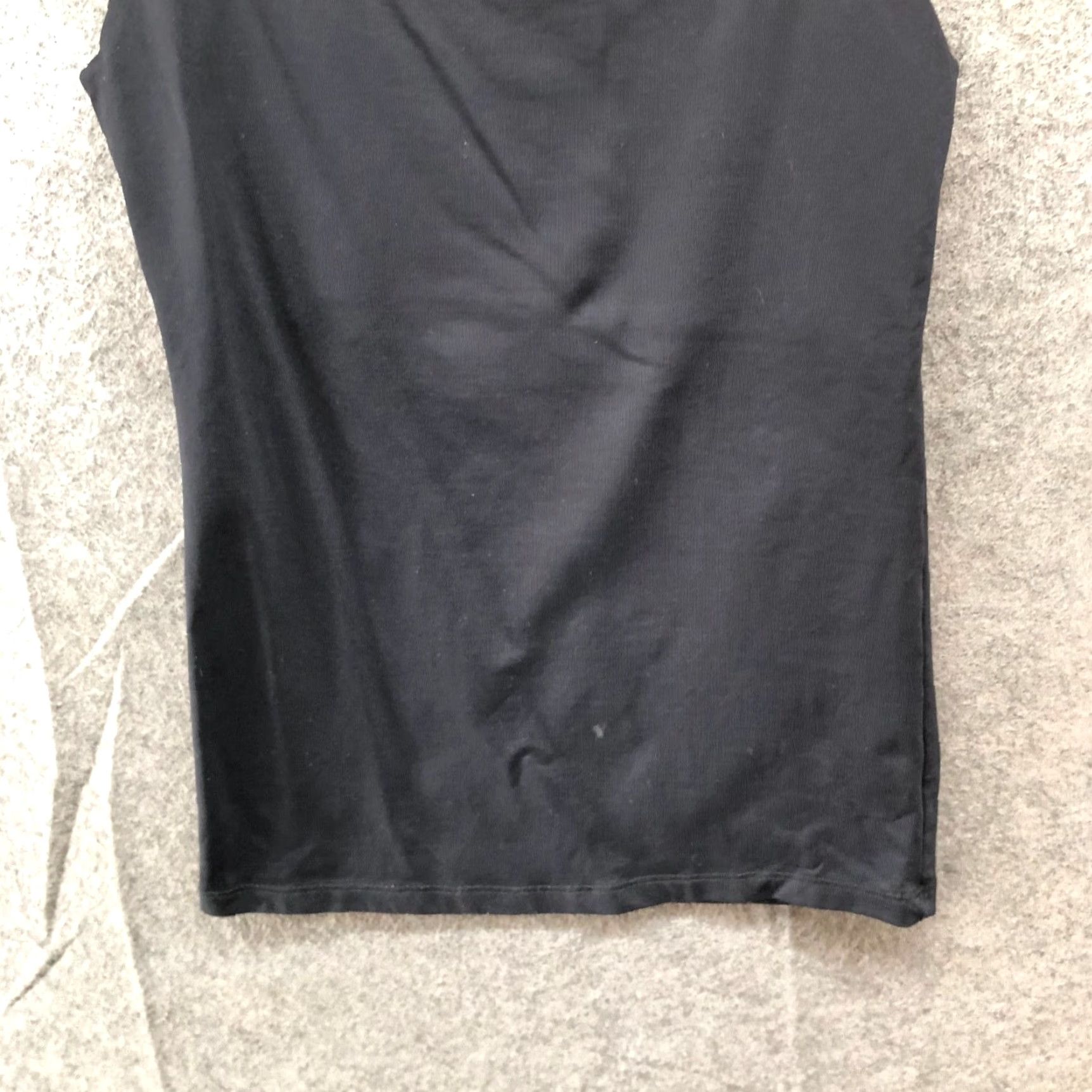 Zara Zara Shapewear Tank Top Womens S Black Scoop Neck Shaping Tank Shirt Basic Shapewear Casual Womens size S Black Size S / US 4 / IT 40 - 4 Thumbnail
