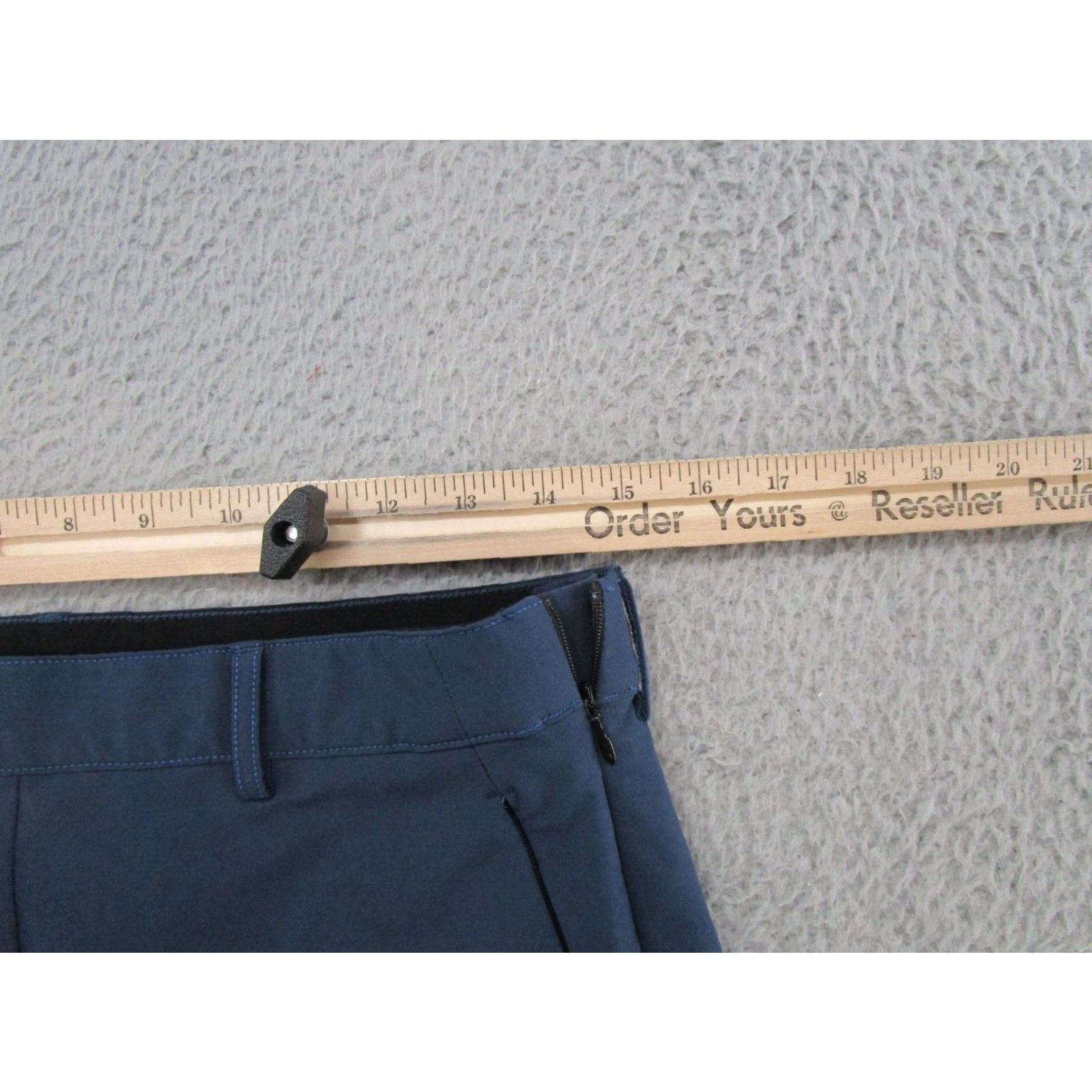 Vintage Duluth Trading Women's Side Zip Pockets Blue Stretch Athletic Pants Size 8 Size 30" / US 8 / IT 44 - 4 Thumbnail