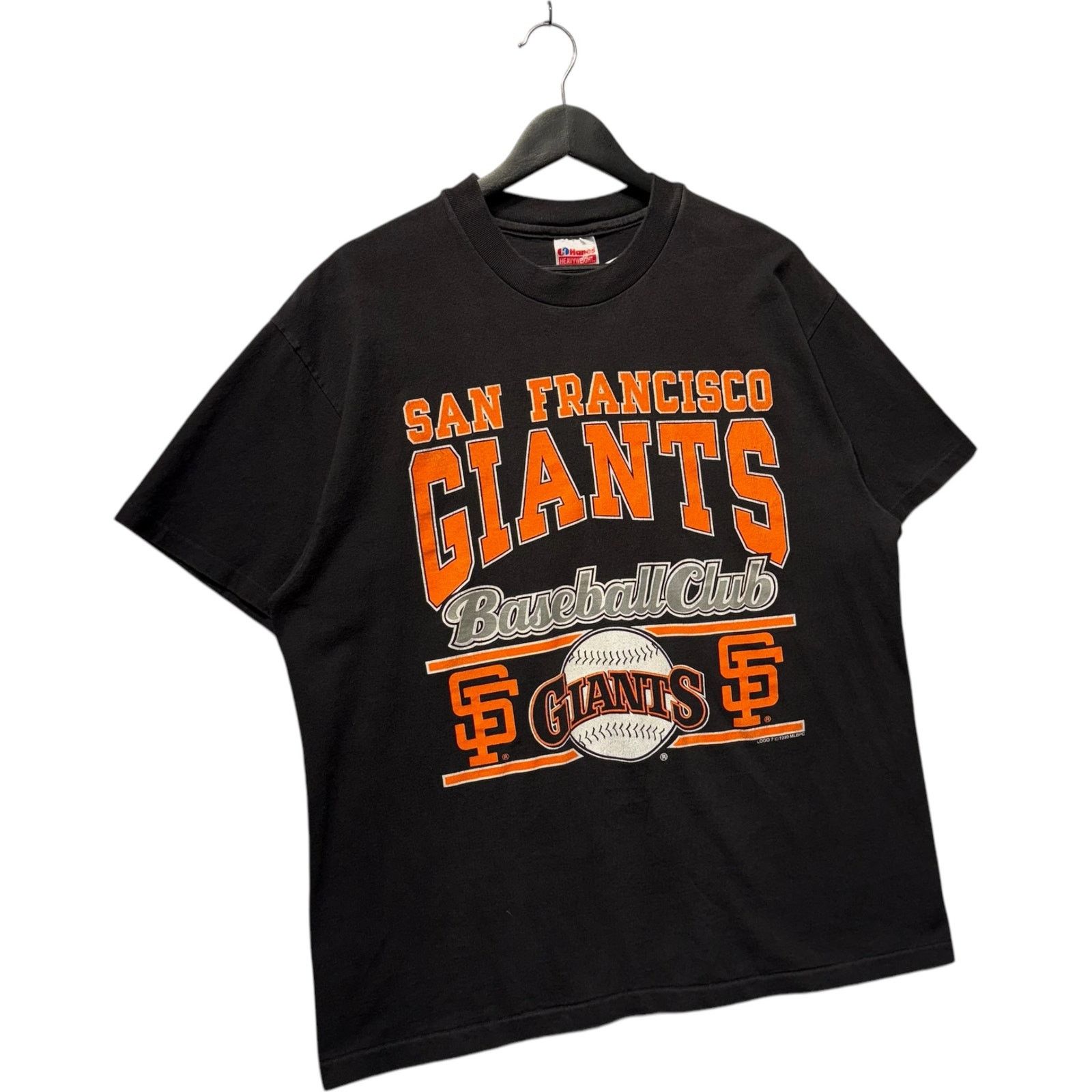 Hanes Vintage San Francisco Giants Spellout MLB Tee XL Size US XL / EU 56 / 4 - 4 Thumbnail