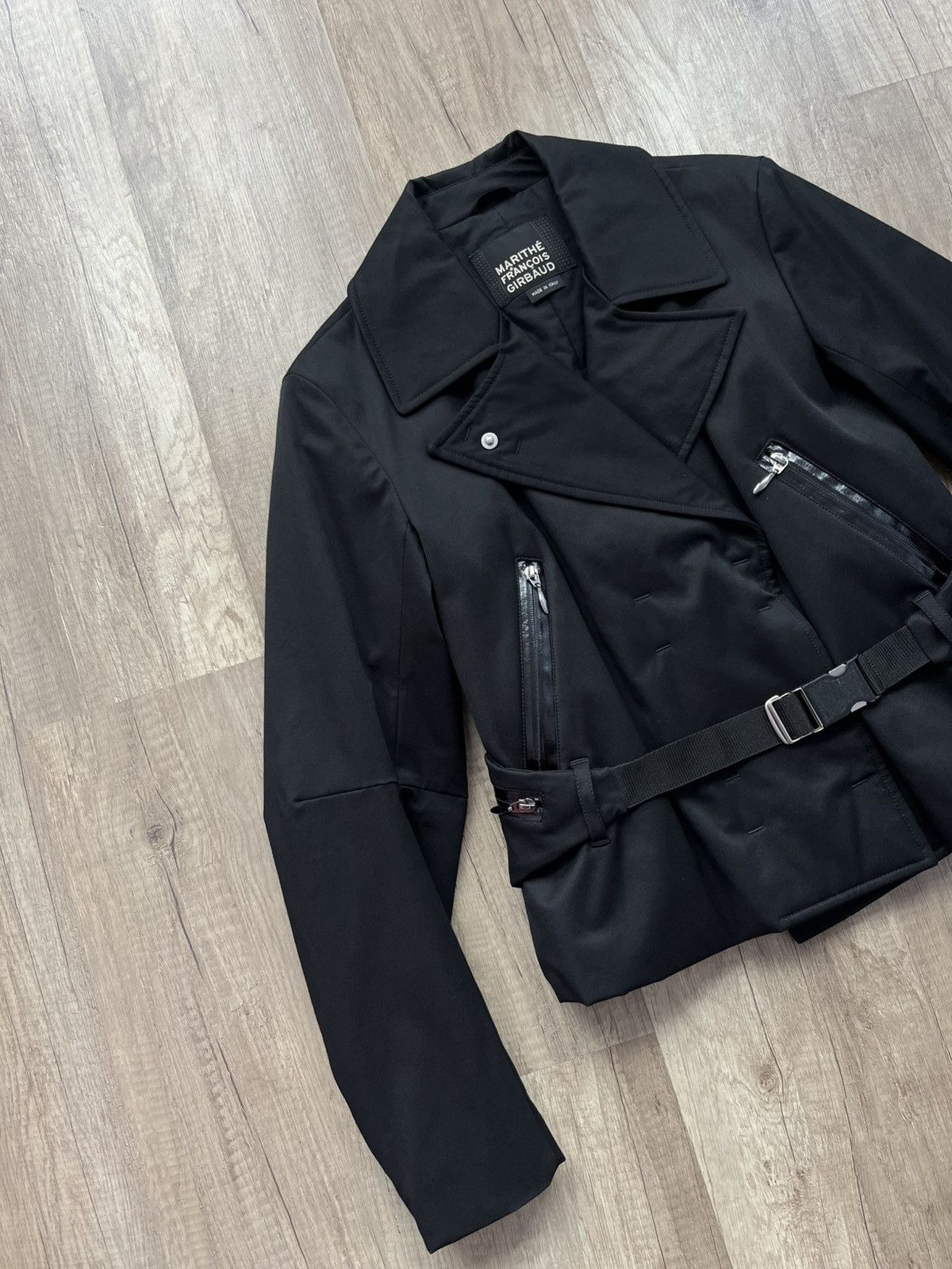 Marithe + Francois Girbaud Marithe Francois Girbaud Jacket Black Women's Size 29 Size M / US 6-8 / IT 42-44 - 2 Thumbnail