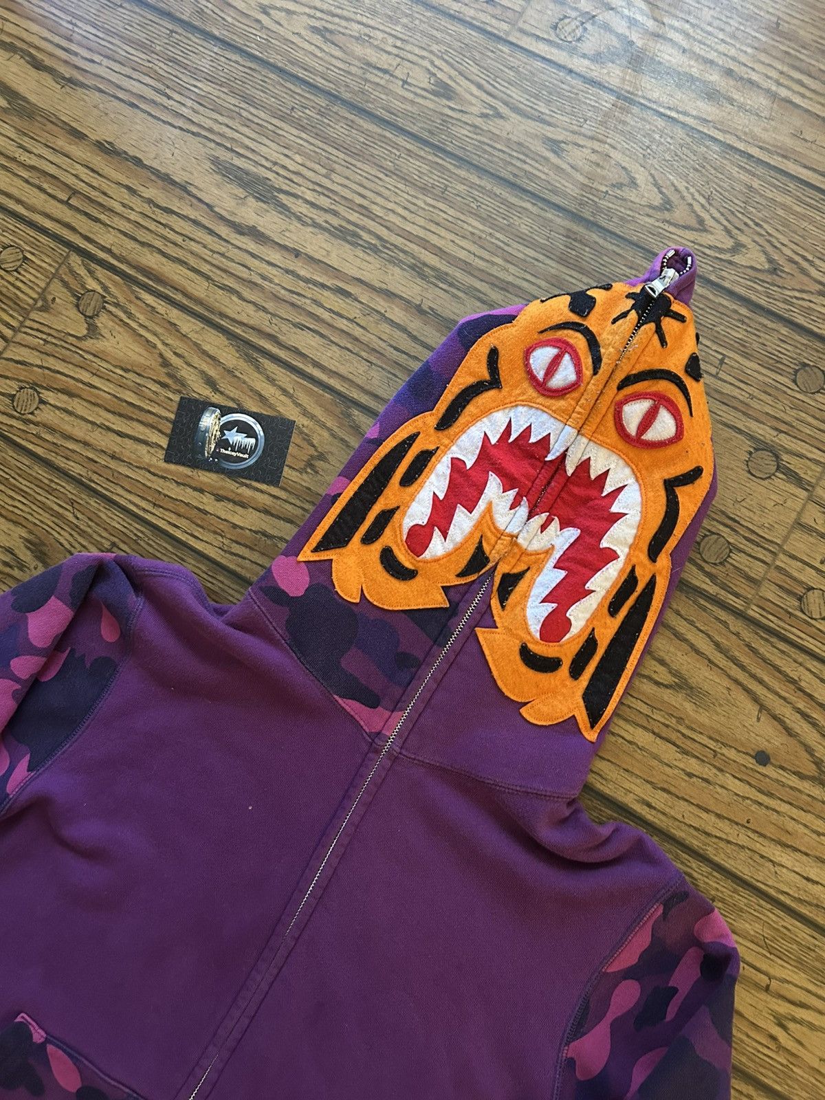 Bape Color Camo Tiger Full Zip Hoodie Size US M / EU 48-50 / 2 - 4 Thumbnail