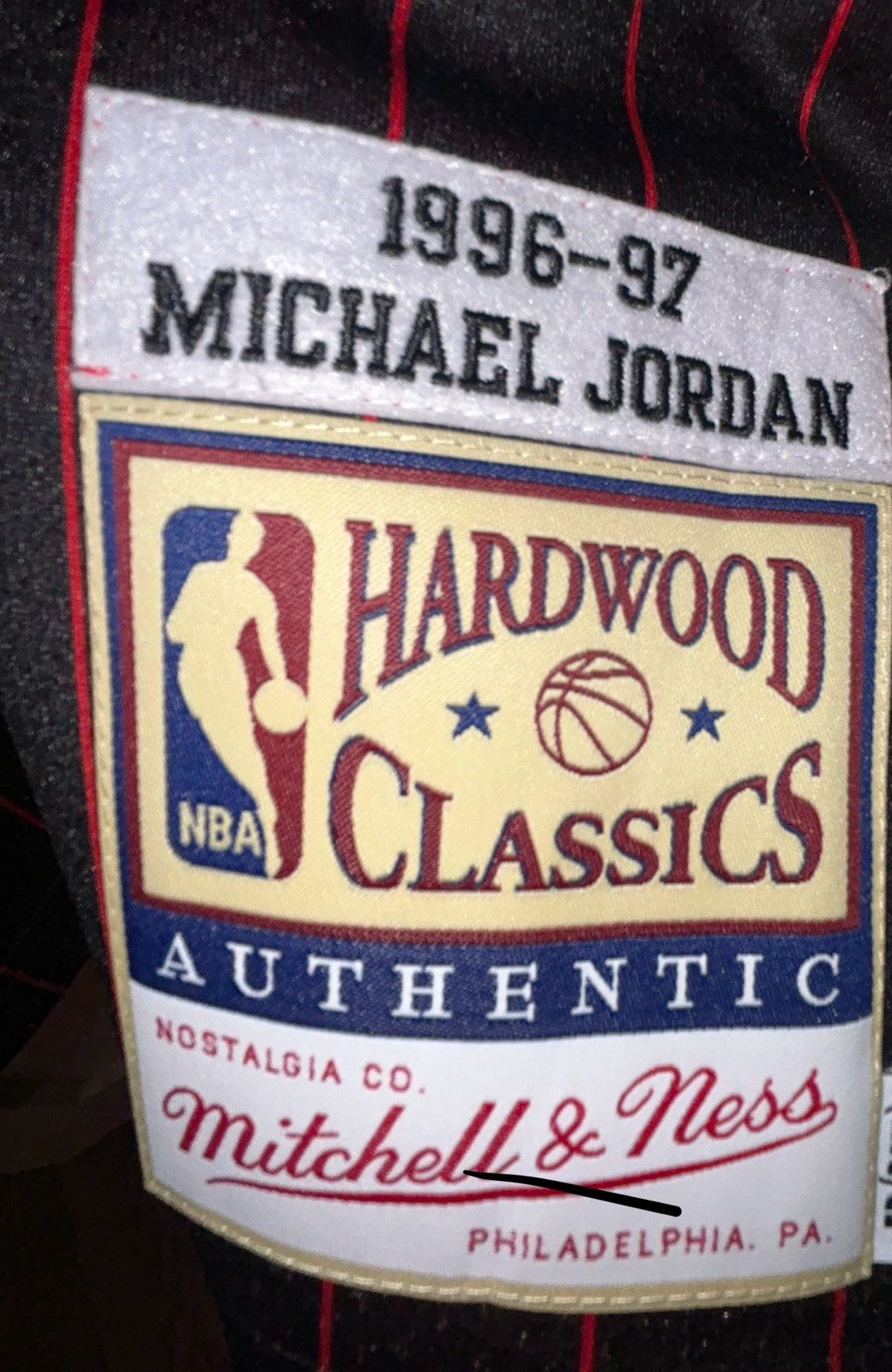 Mitchell & Ness × NBA × Vintage Authentic Michael Jordan Chicago Bulls Jersey Size US XXL / EU 58 / 5 - 5 Thumbnail