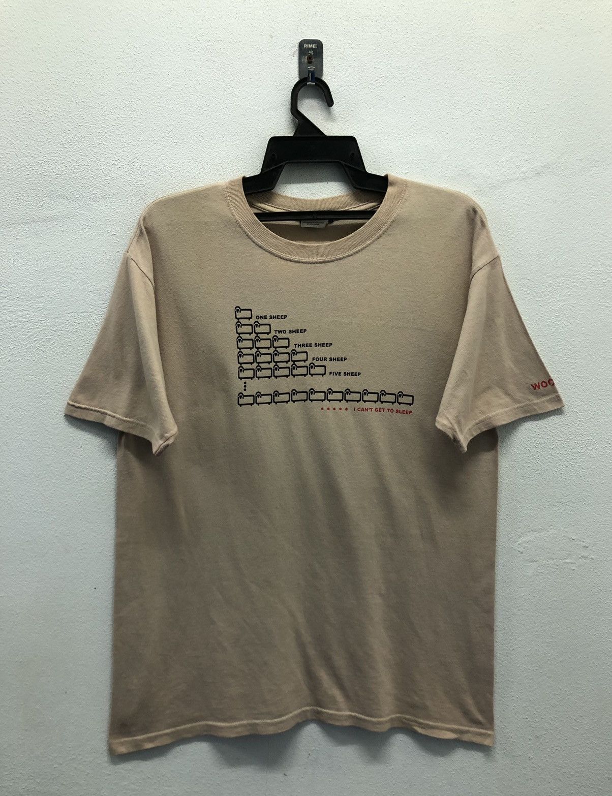 Woolrich Woolen Mills Vintage Woolrich I Can't Get To Sleep T-Shirt Size US M / EU 48-50 / 2 - 1 Thumbnail