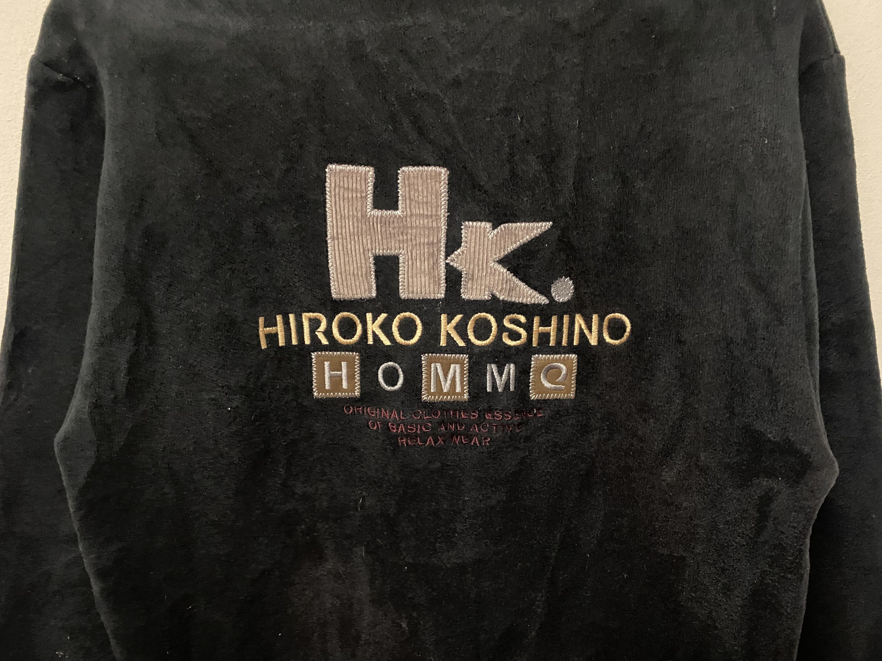 Hiroko Koshino Homme Vintage Hiroko Koshino Homme Knitwear Shirts Size US S / EU 44-46 / 1 - 8 Thumbnail