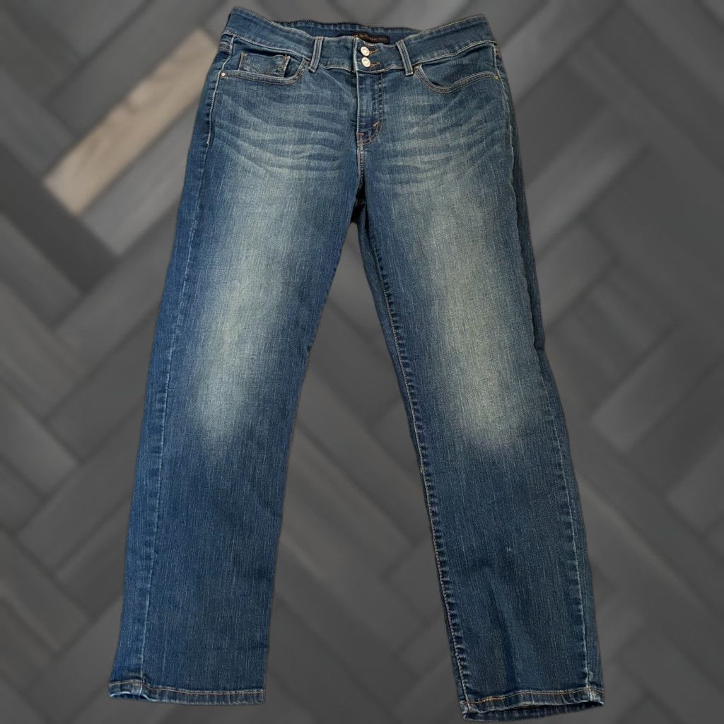 Levi's Levi's Jeans Womens 10 Blue Skinny Mid-Rise Stretch Ankle Denim Dark Wash Regular 5-Pocket 711 Womens Jeans Blue Dark Wash Size 32" / US 10 / IT 46 - 1 Thumbnail