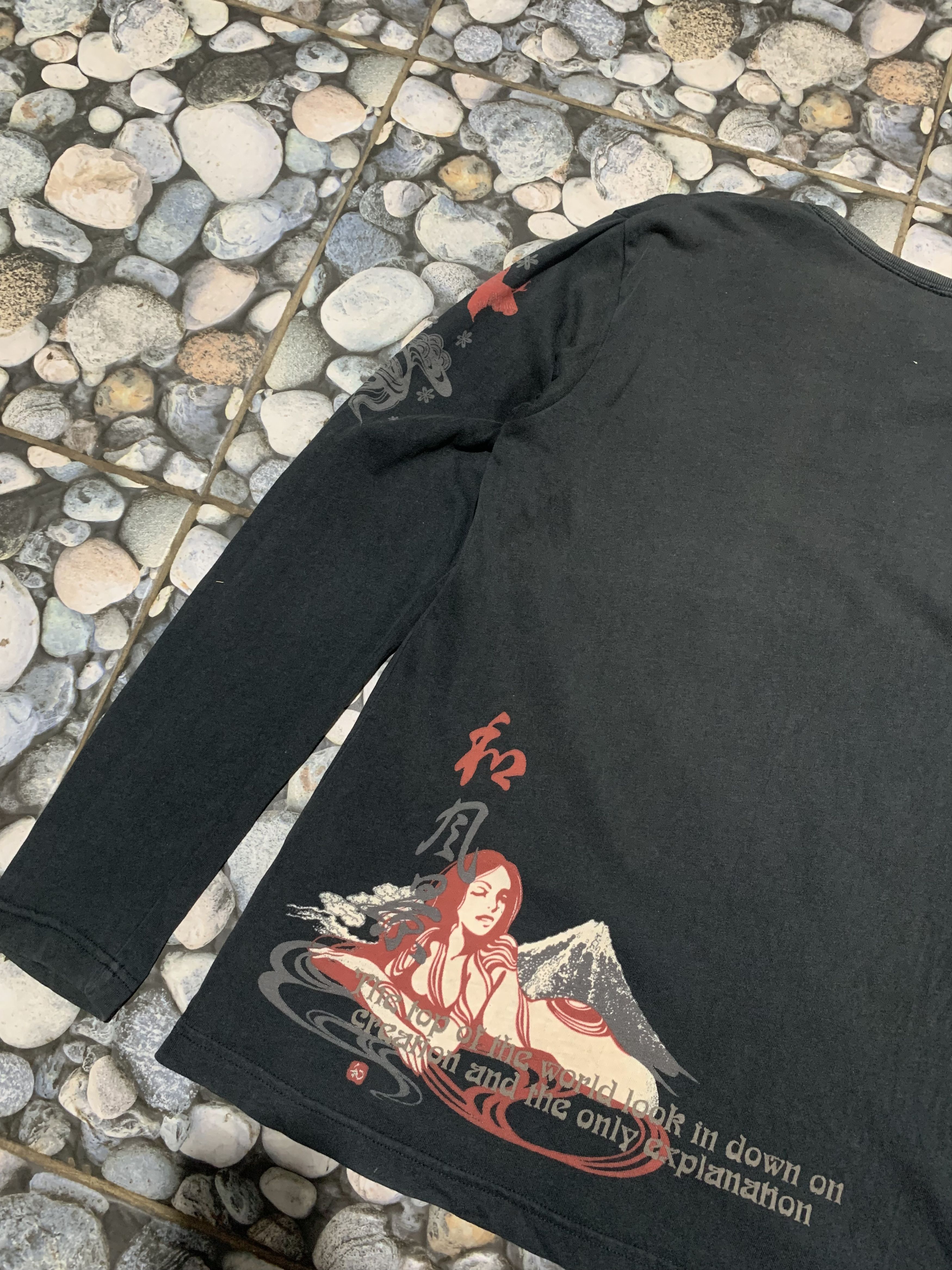 Japanese Brand × Vintage VTG The Fusion Japan long Sleeve Size US M / EU 48-50 / 2 - 7 Thumbnail